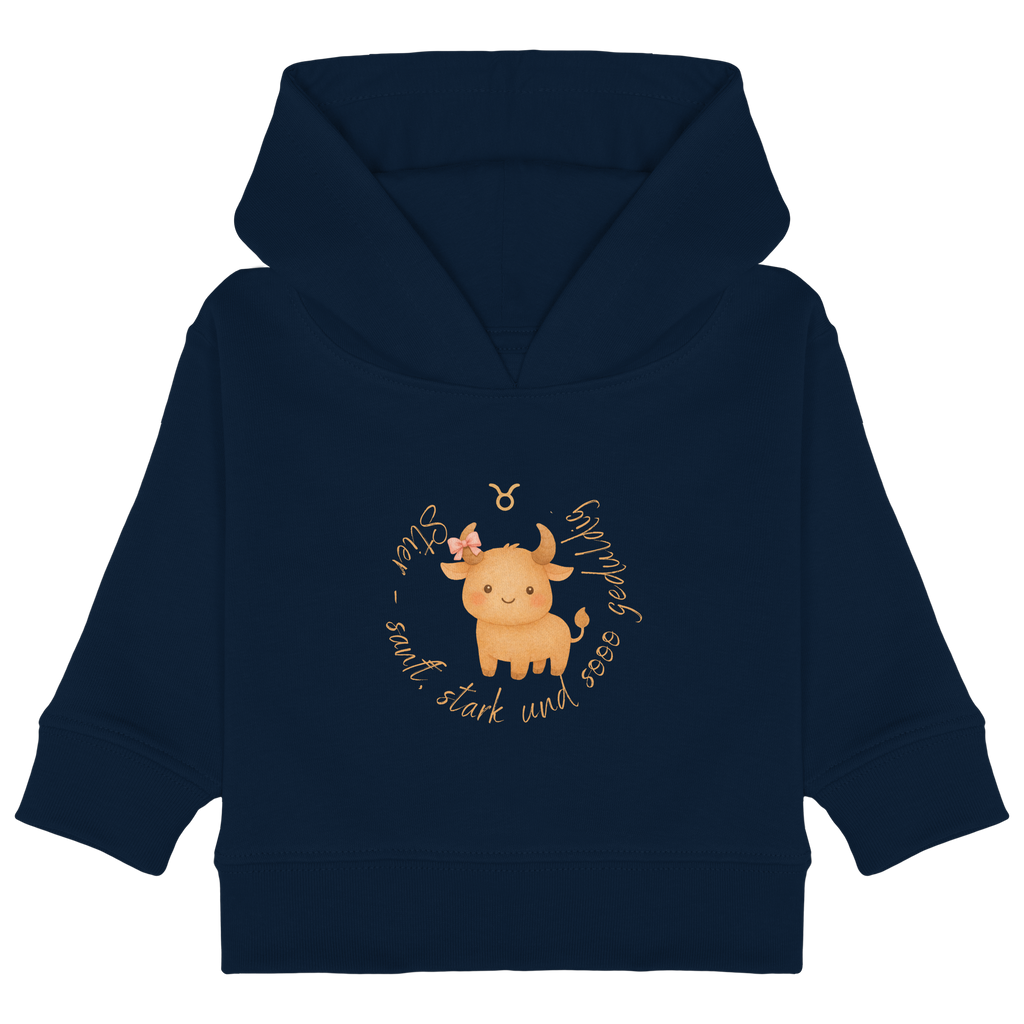 Stier - Baby Girl - Baby Organic Hoodie
