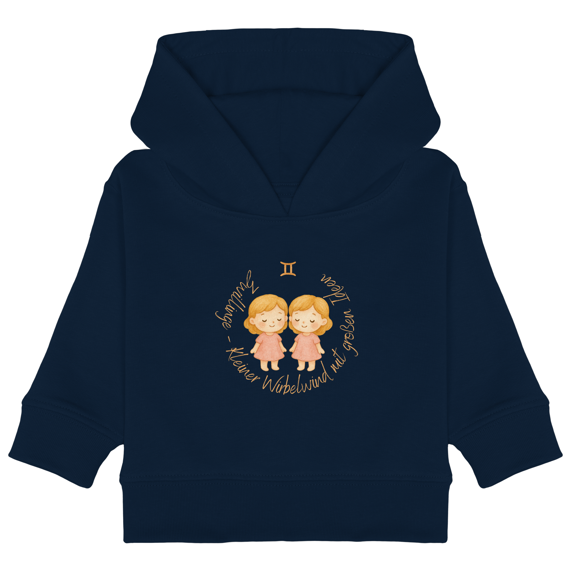 Zwillinge - Baby Girl - Baby Organic Hoodie