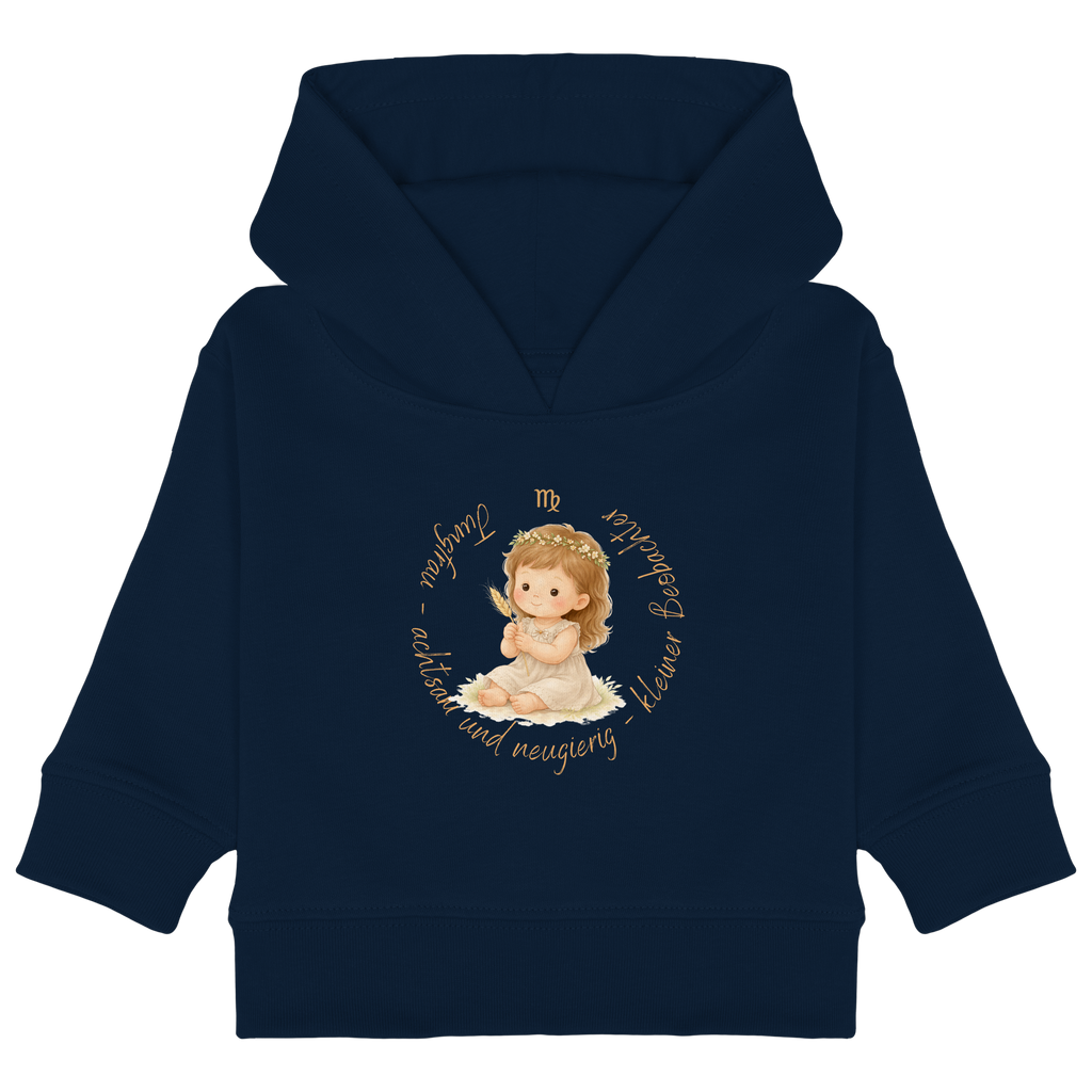 Jungfrau - Baby Girl - Baby Organic Hoodie