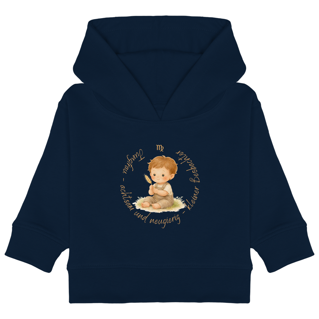 Jungfrau - Baby Boy - Baby Organic Hoodie