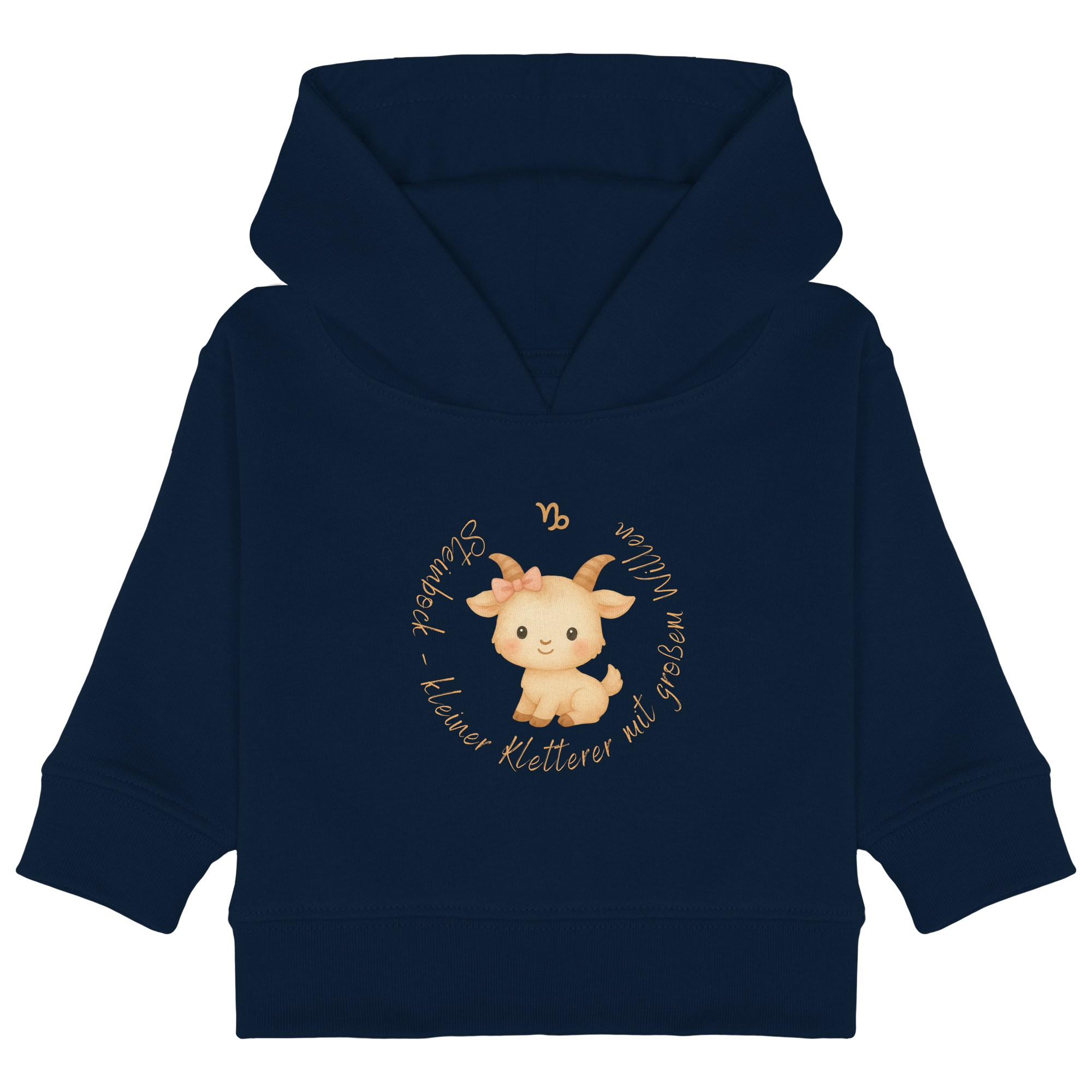 Steinbock - Baby Girl - Baby Organic Hoodie