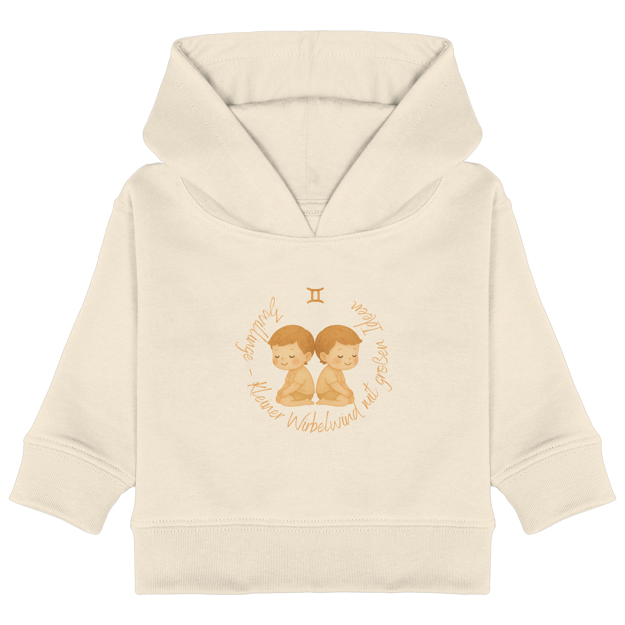 Zwillinge - Baby Boy - Baby Organic Hoodie