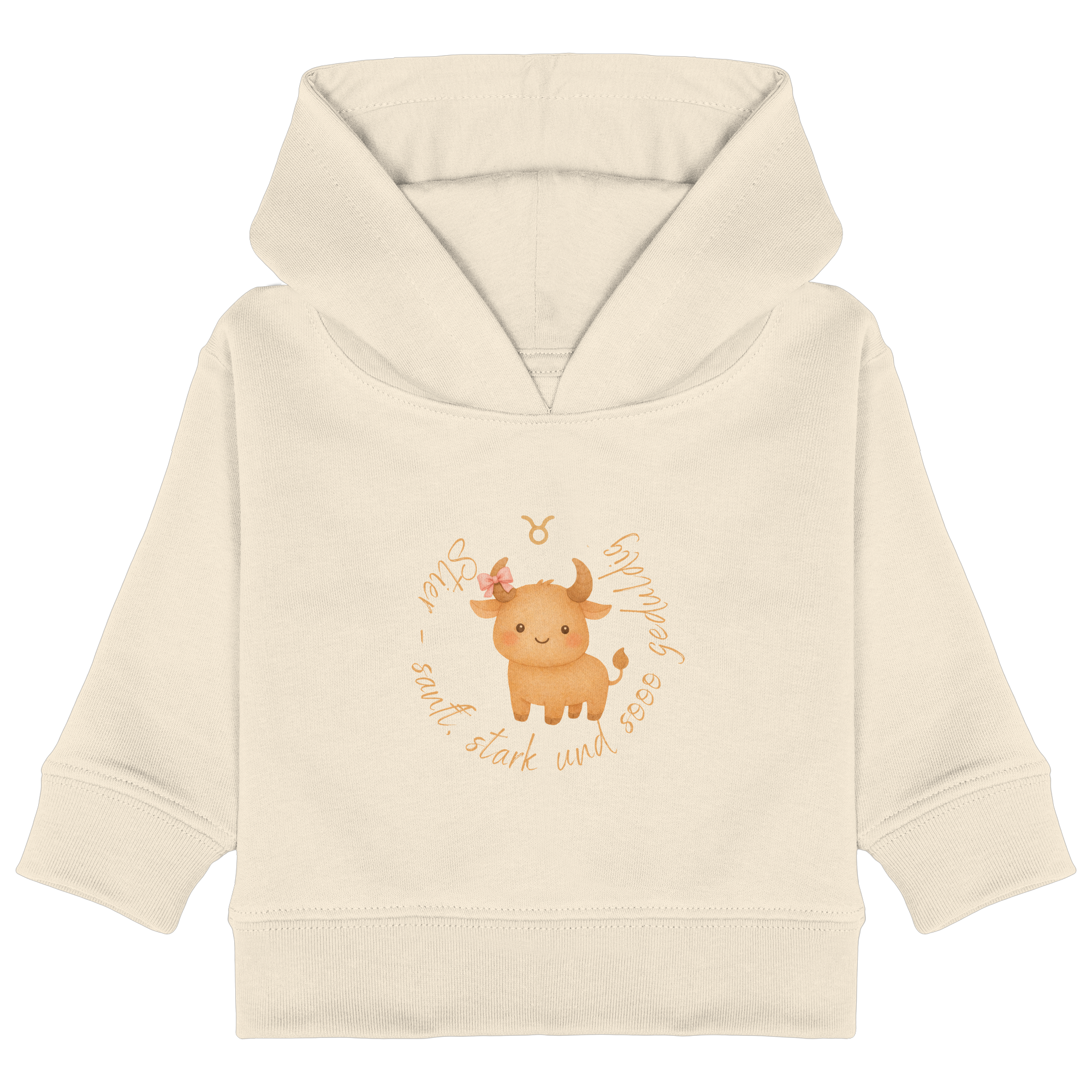 Stier - Baby Girl - Baby Organic Hoodie
