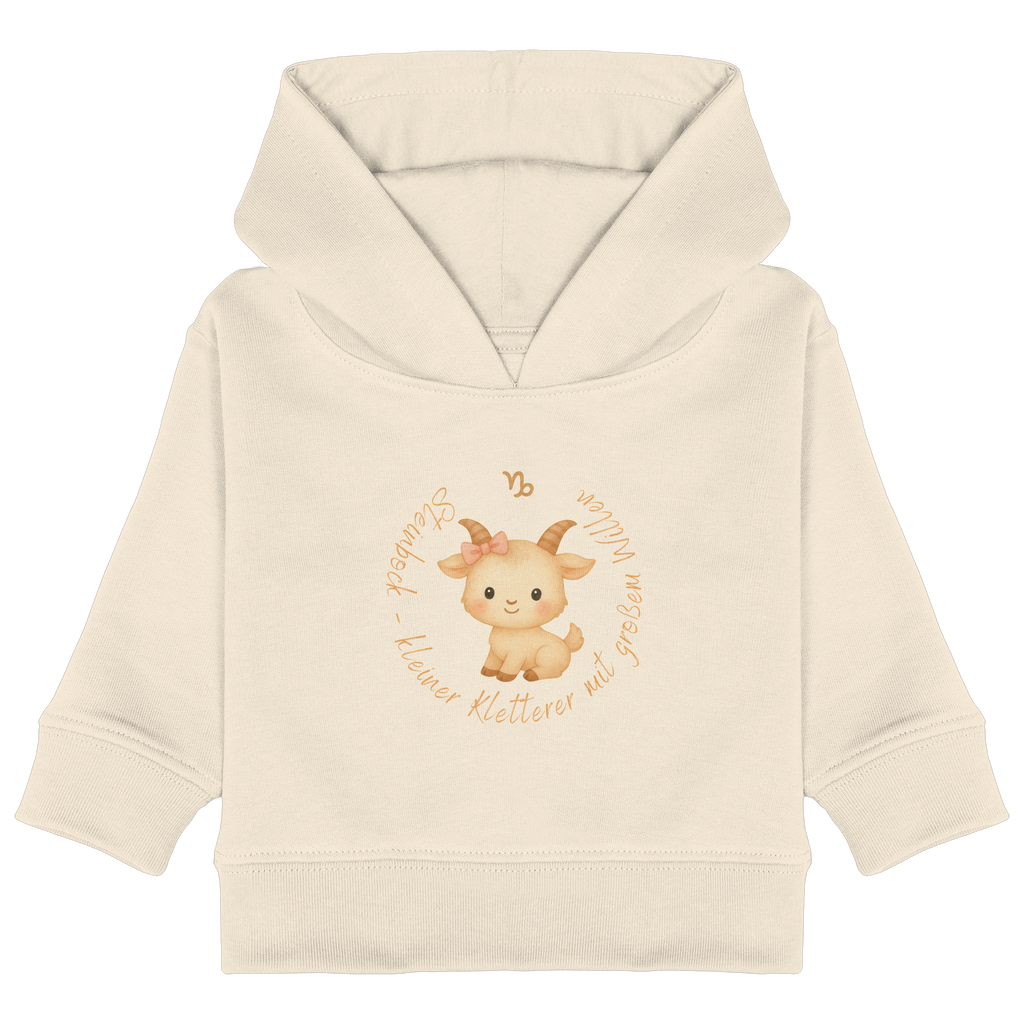 Steinbock - Baby Girl - Baby Organic Hoodie