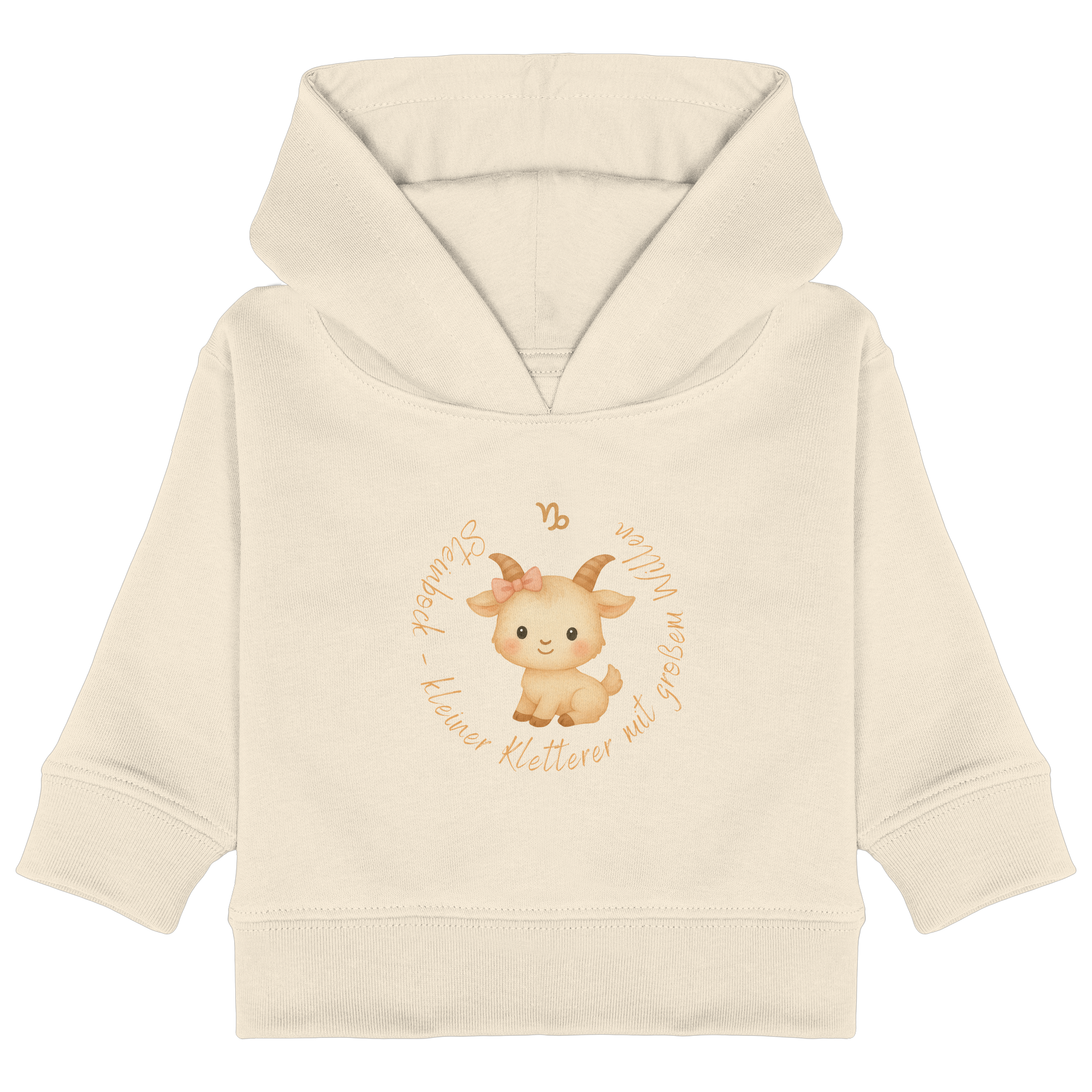Steinbock - Baby Girl - Baby Organic Hoodie