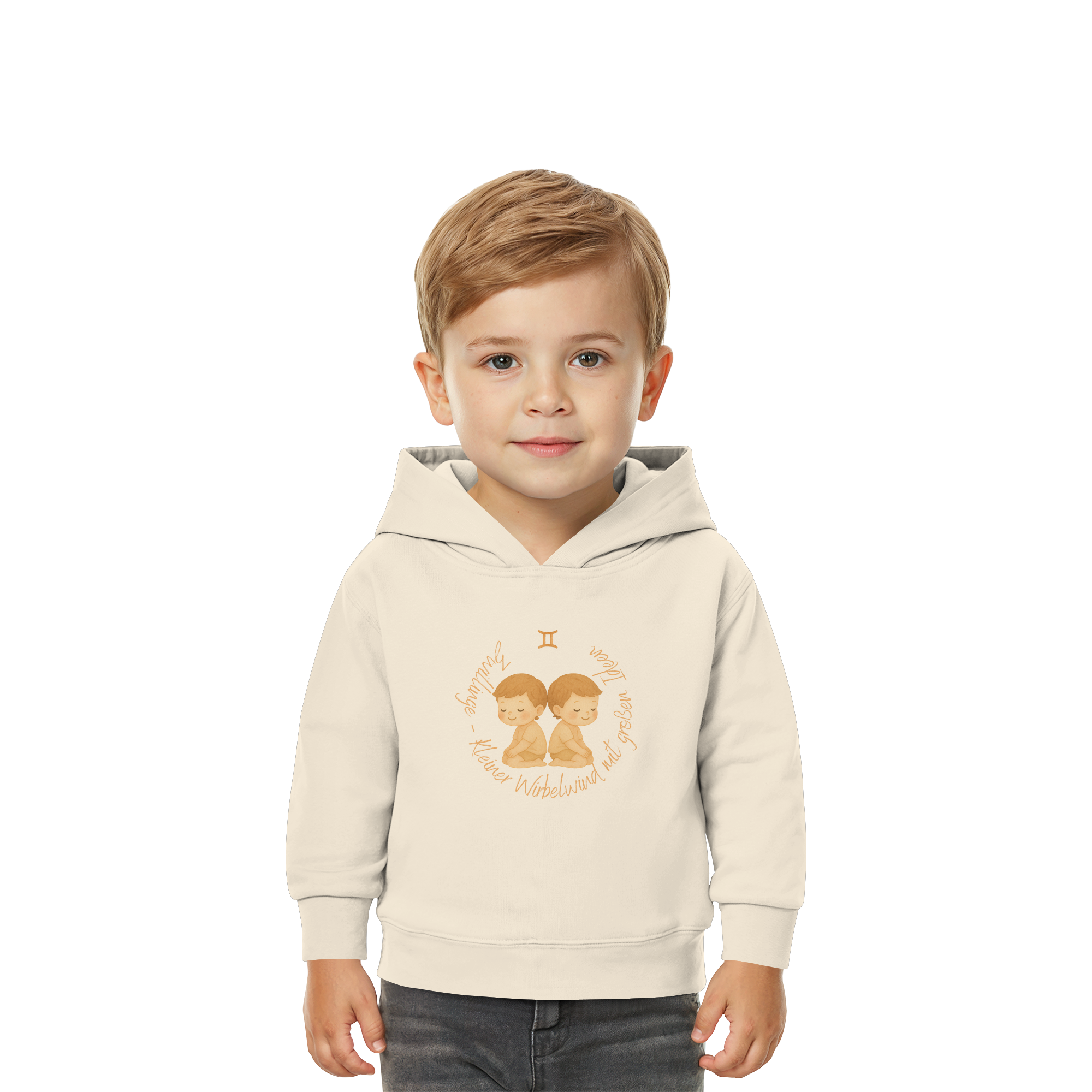 Zwillinge - Baby Boy - Baby Organic Hoodie