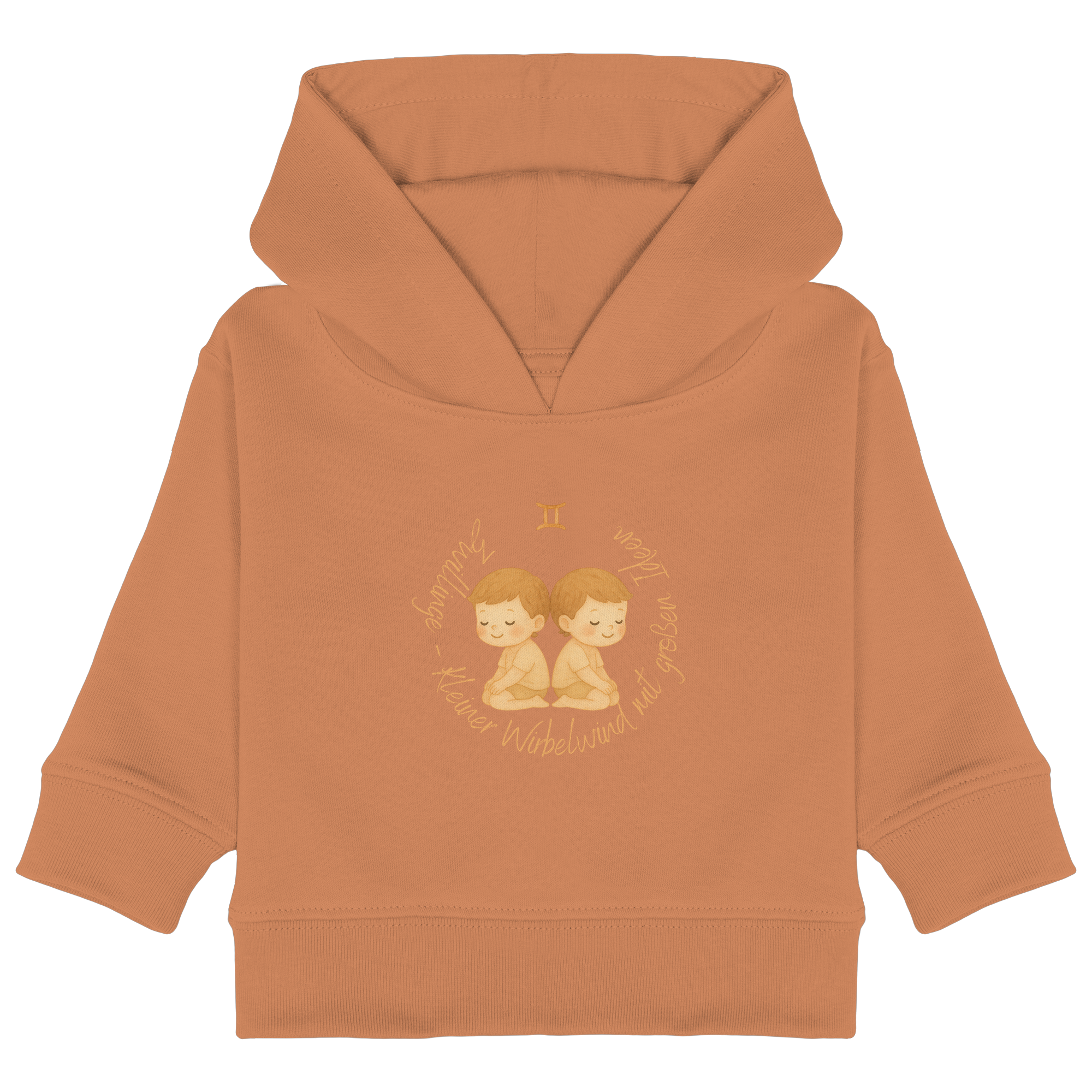 Zwillinge - Baby Boy - Baby Organic Hoodie