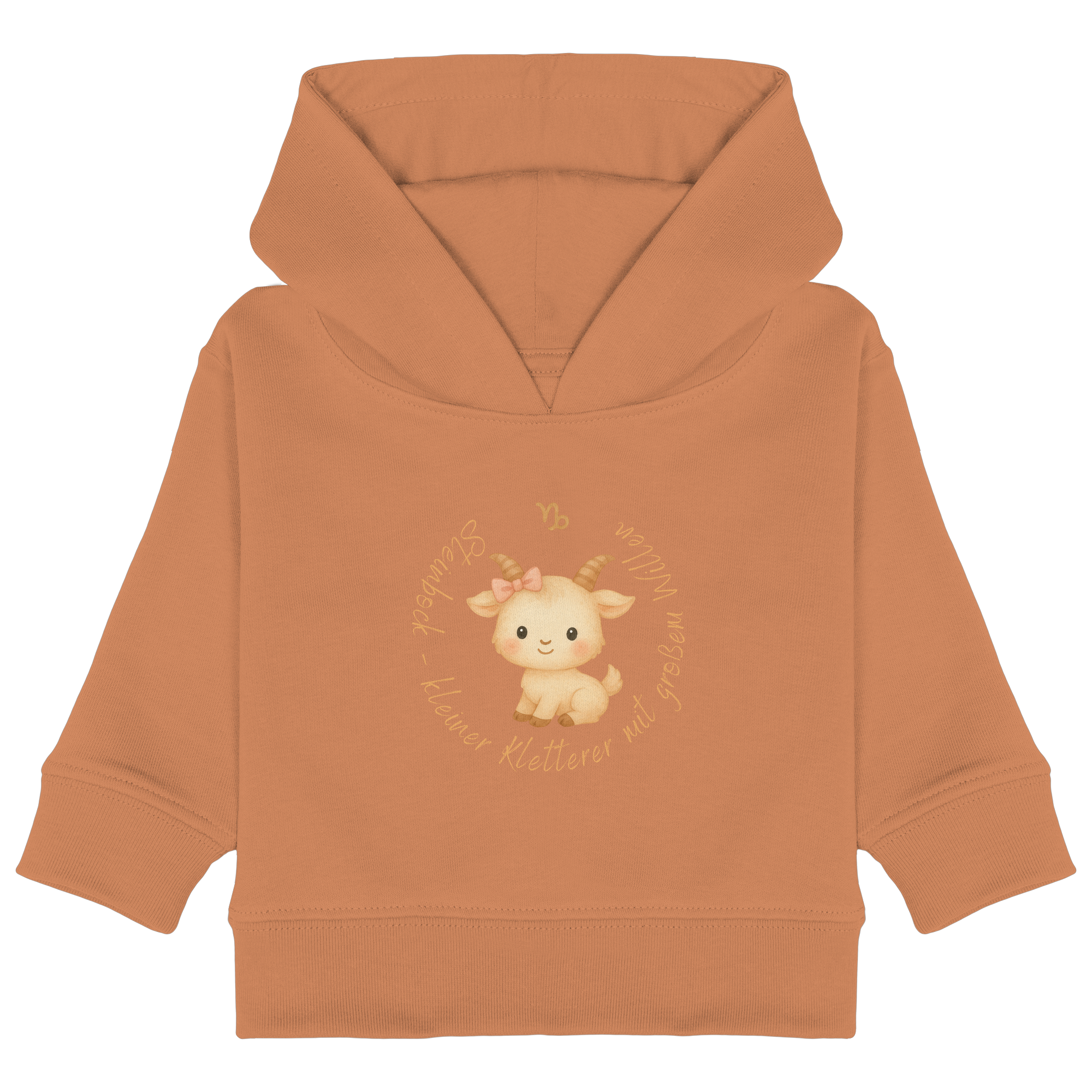 Steinbock - Baby Girl - Baby Organic Hoodie