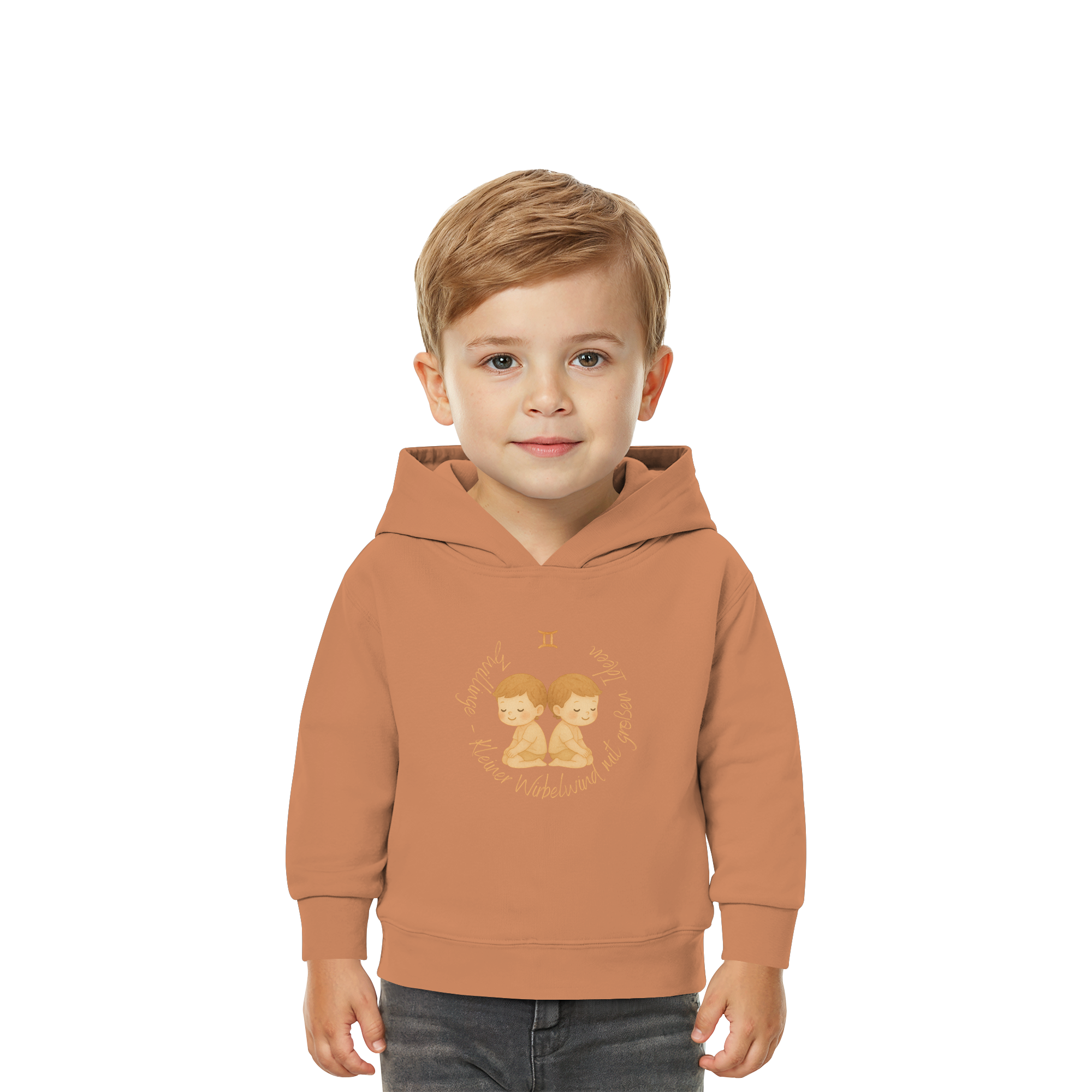 Zwillinge - Baby Boy - Baby Organic Hoodie