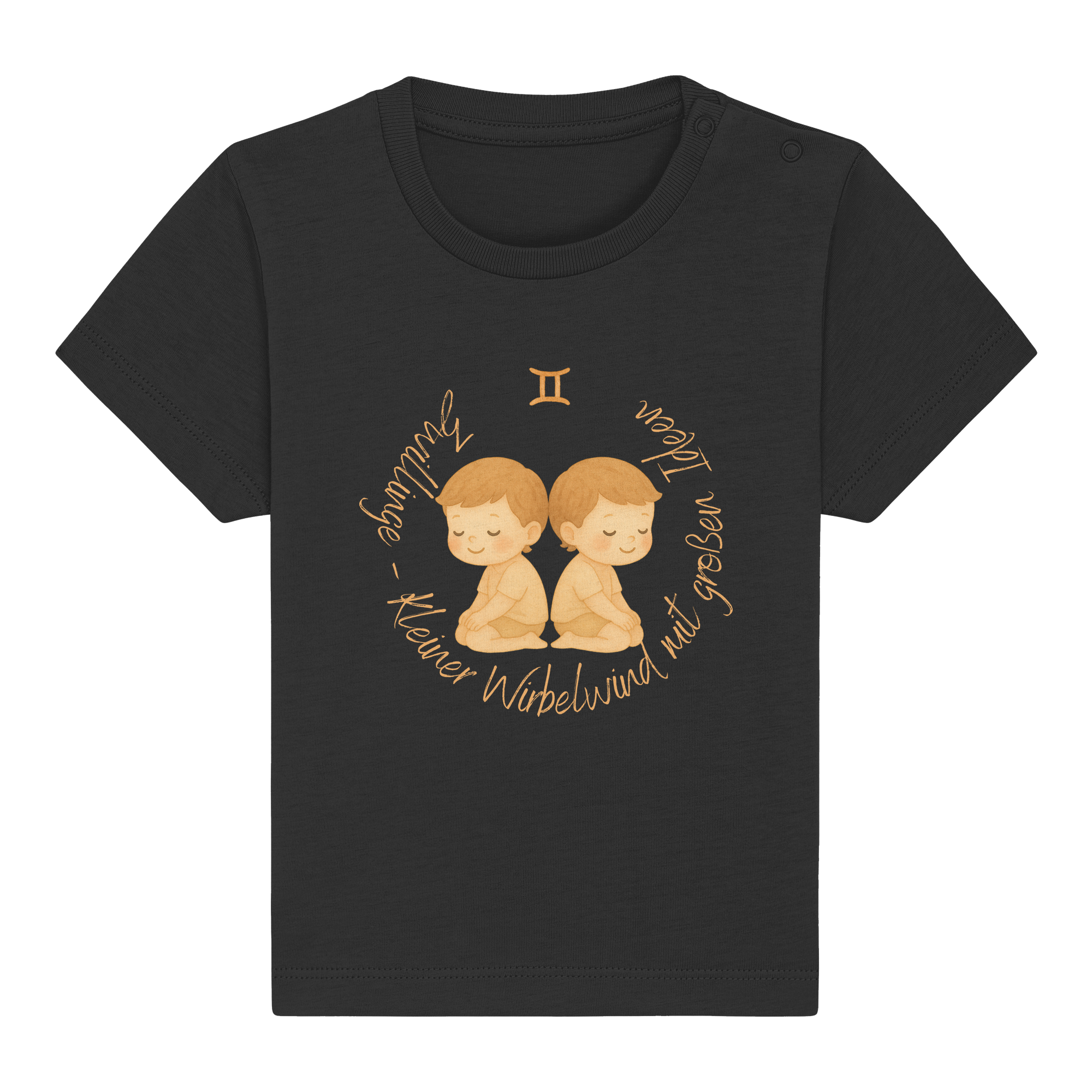 Zwillinge - Baby Boy - Baby Organic Shirt