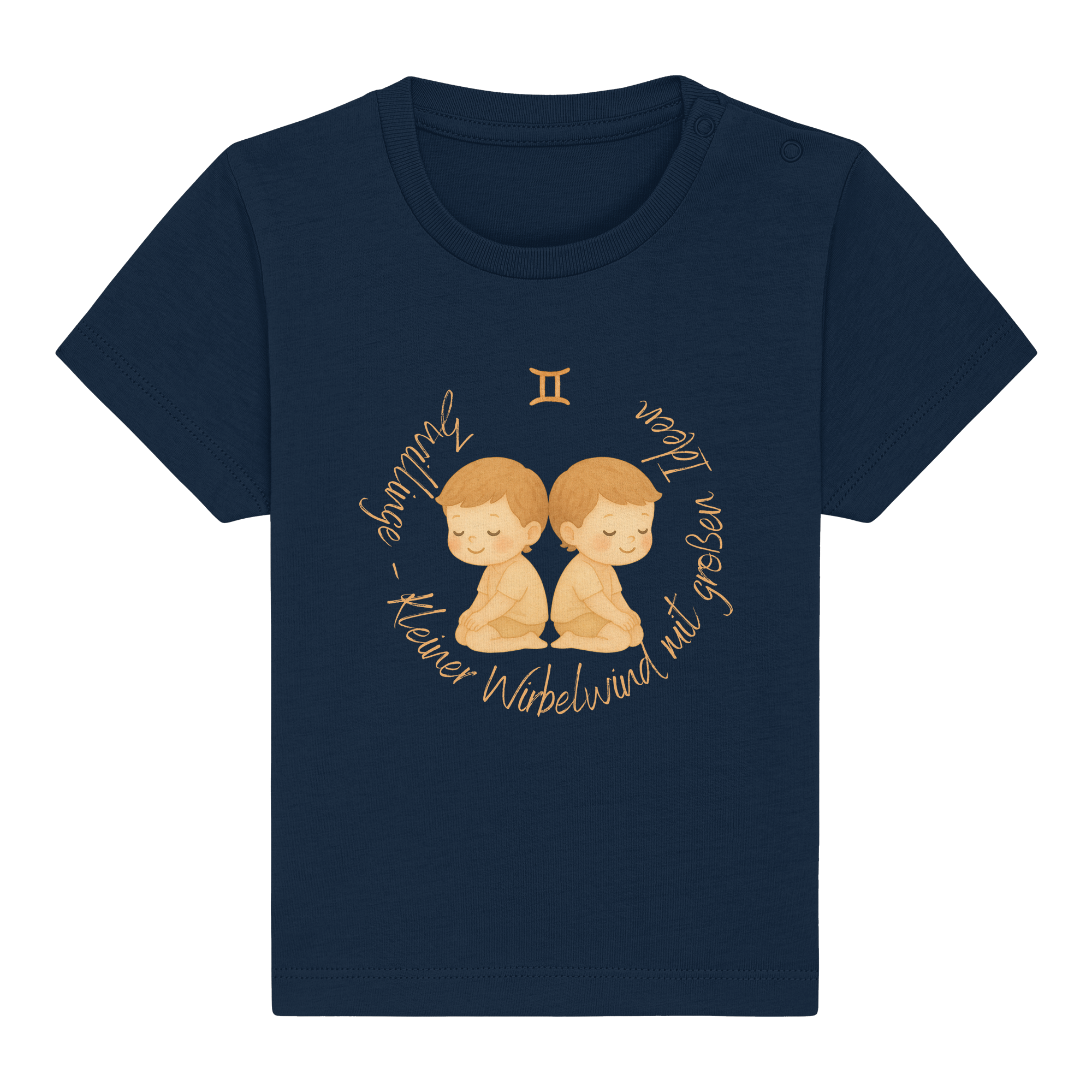 Zwillinge - Baby Boy - Baby Organic Shirt
