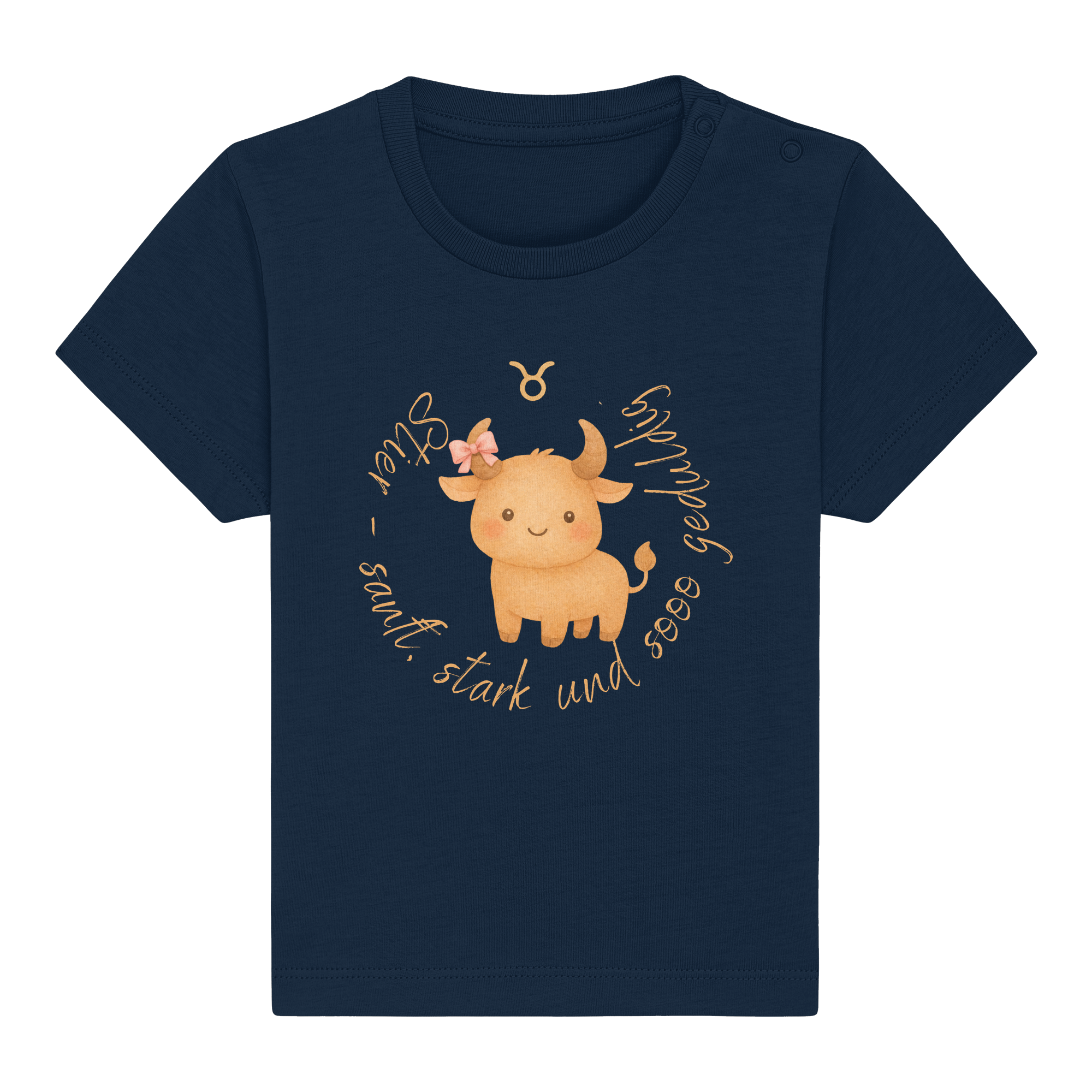 Stier - Baby Girl - Baby Organic Shirt