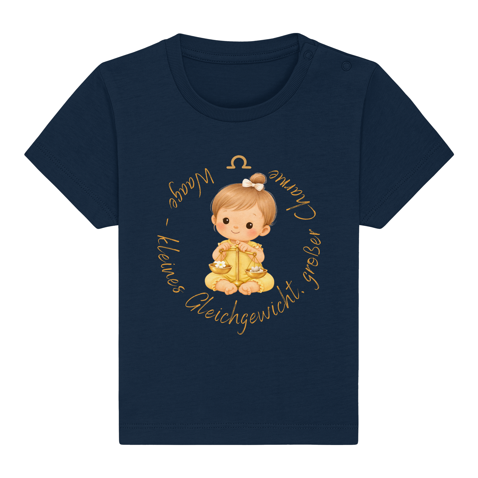 Waage - Baby Girl - Baby Organic Shirt
