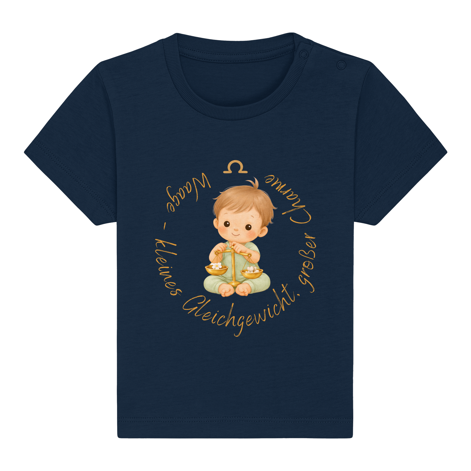 Waage - Baby Boy - Baby Organic Shirt