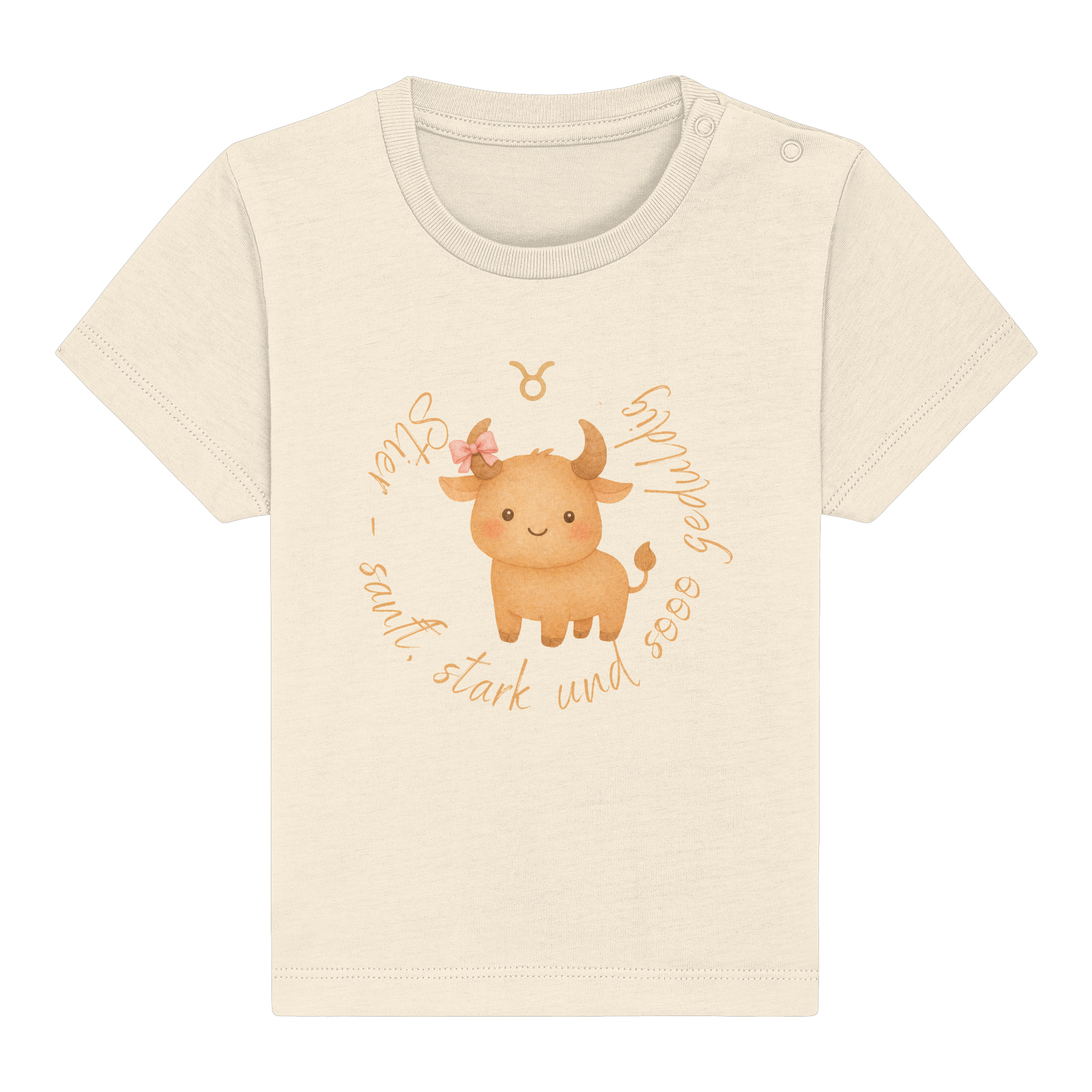 Stier - Baby Girl - Baby Organic Shirt