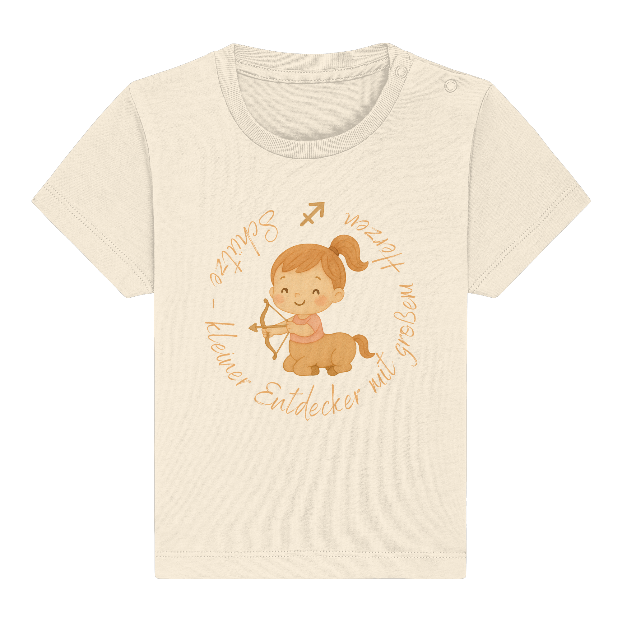 Schütze - Mädchen - Baby Organic Shirt