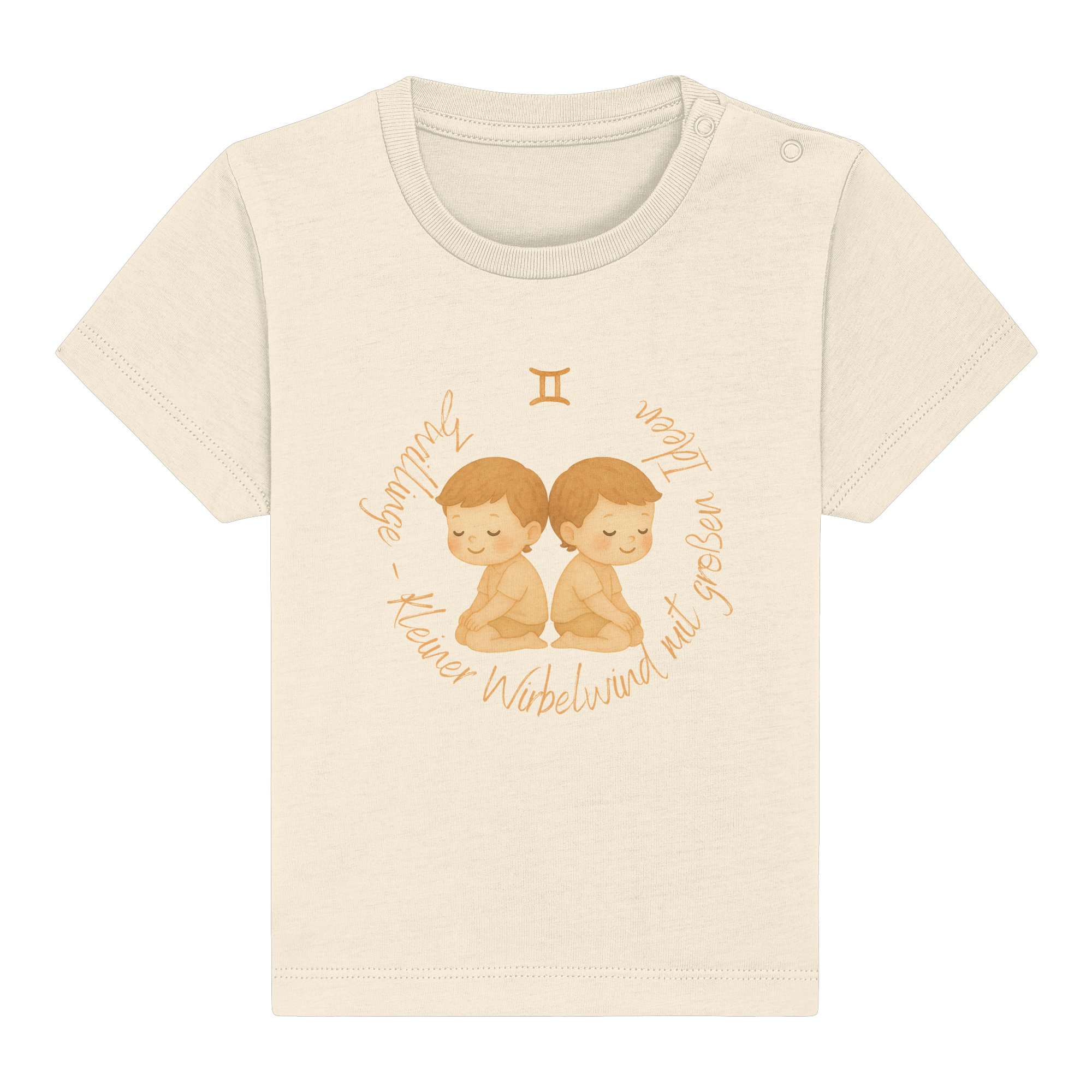 Zwillinge - Baby Boy - Baby Organic Shirt