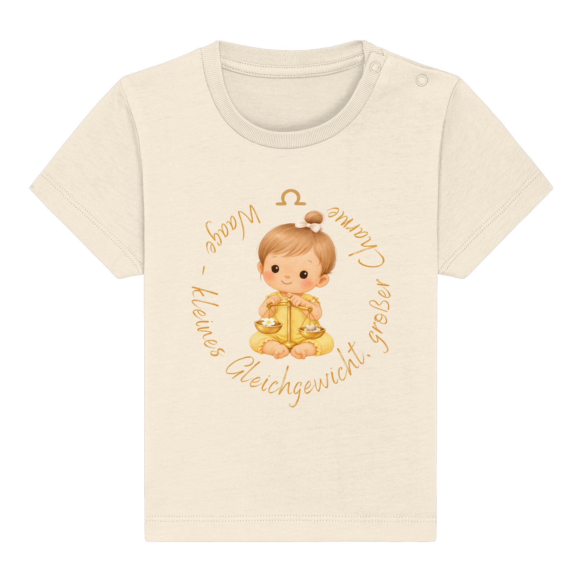 Waage - Baby Girl - Baby Organic Shirt