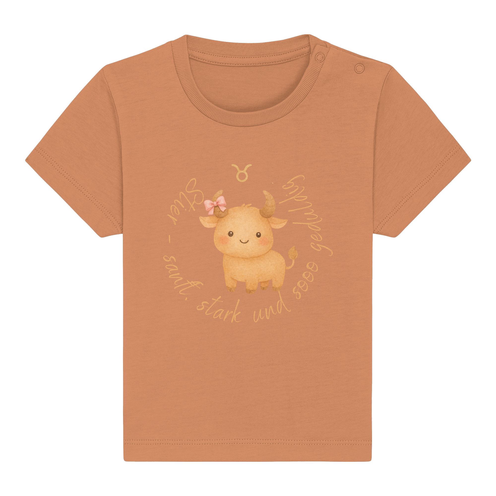 Stier - Baby Girl - Baby Organic Shirt