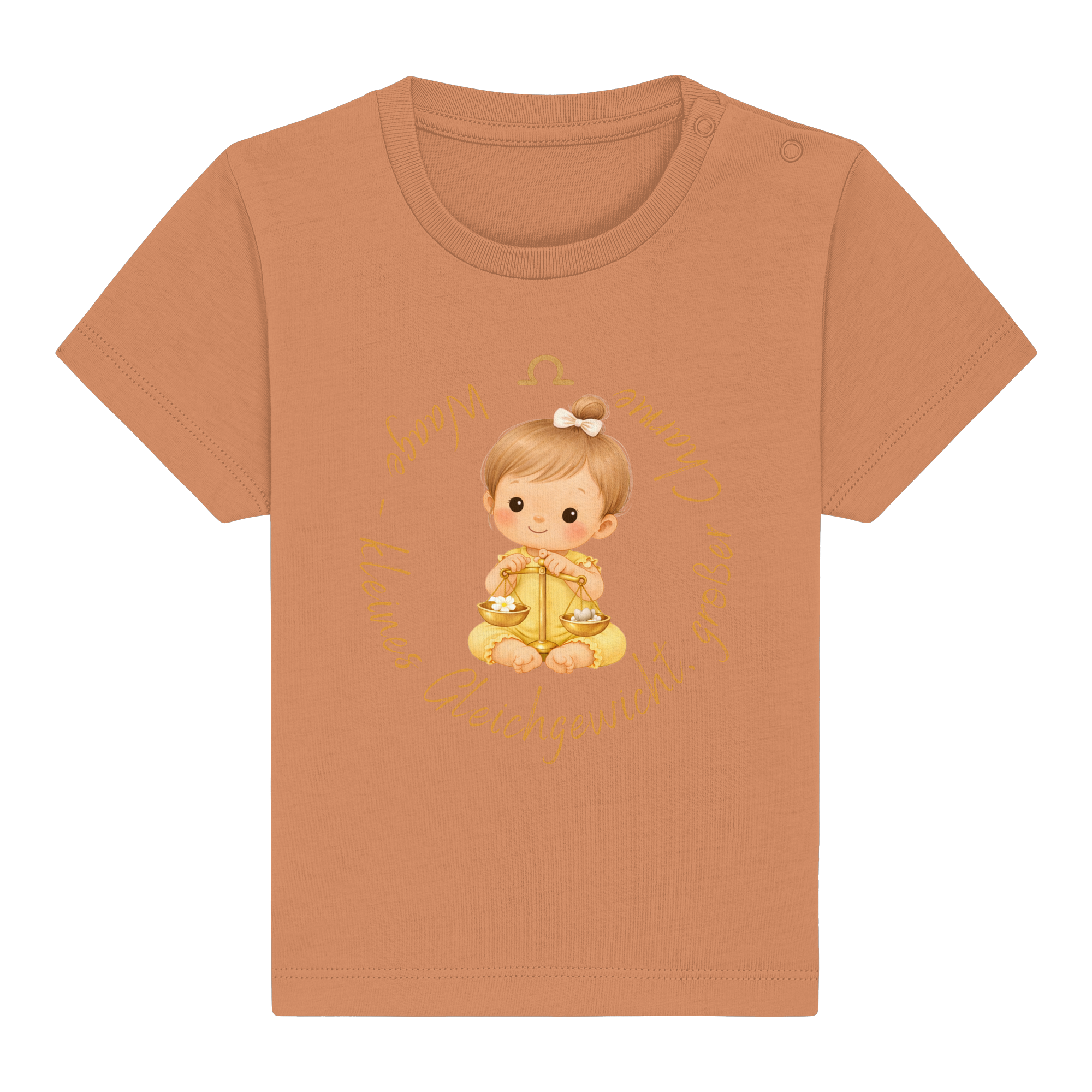 Waage - Baby Girl - Baby Organic Shirt