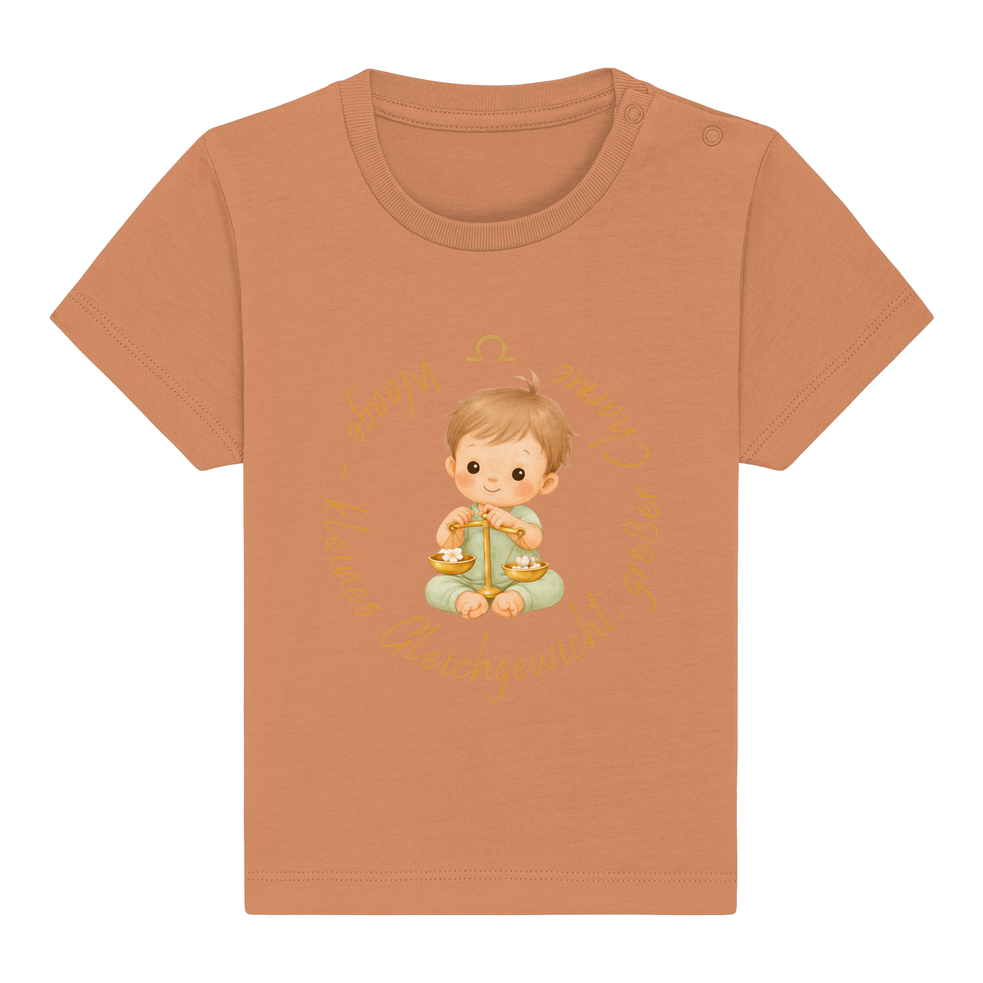 Waage - Baby Boy - Baby Organic Shirt