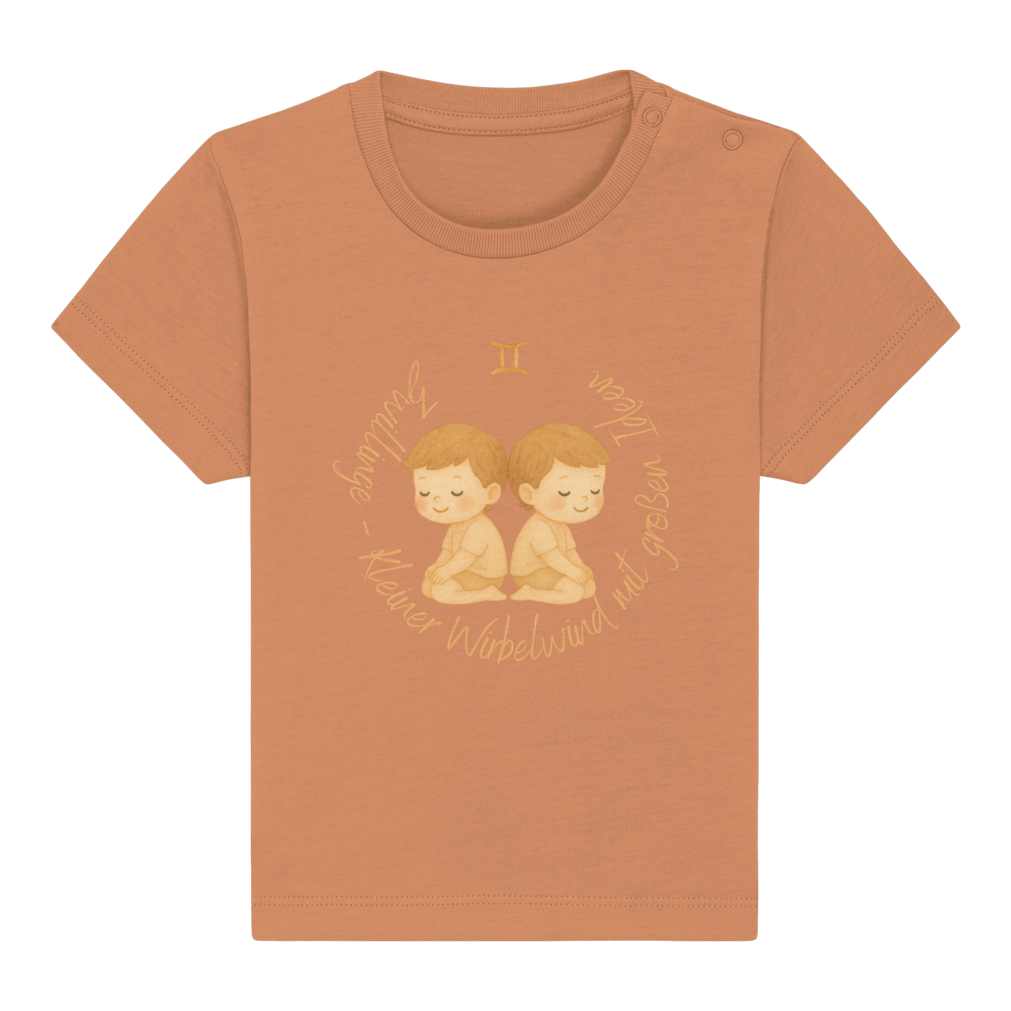Zwillinge - Baby Boy - Baby Organic Shirt