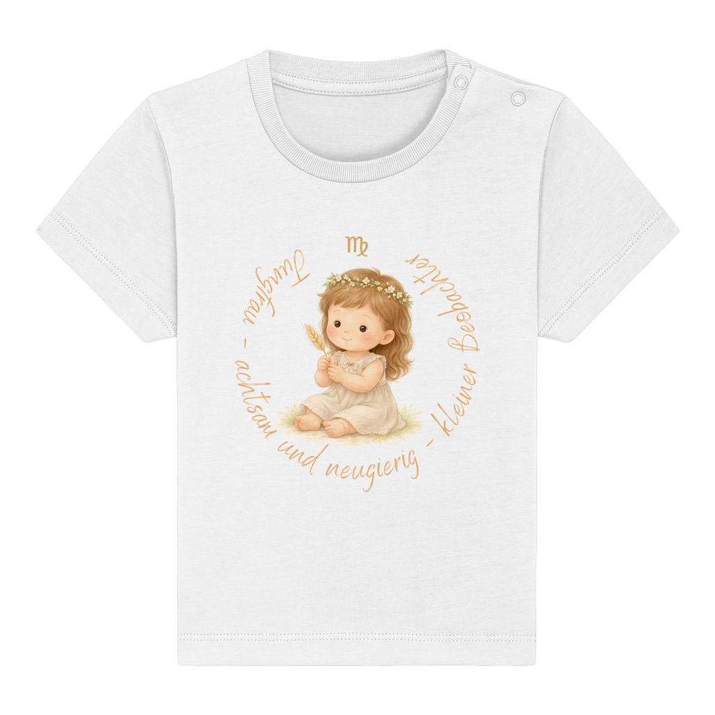 Jungfrau - Baby Girl - Baby Organic Shirt