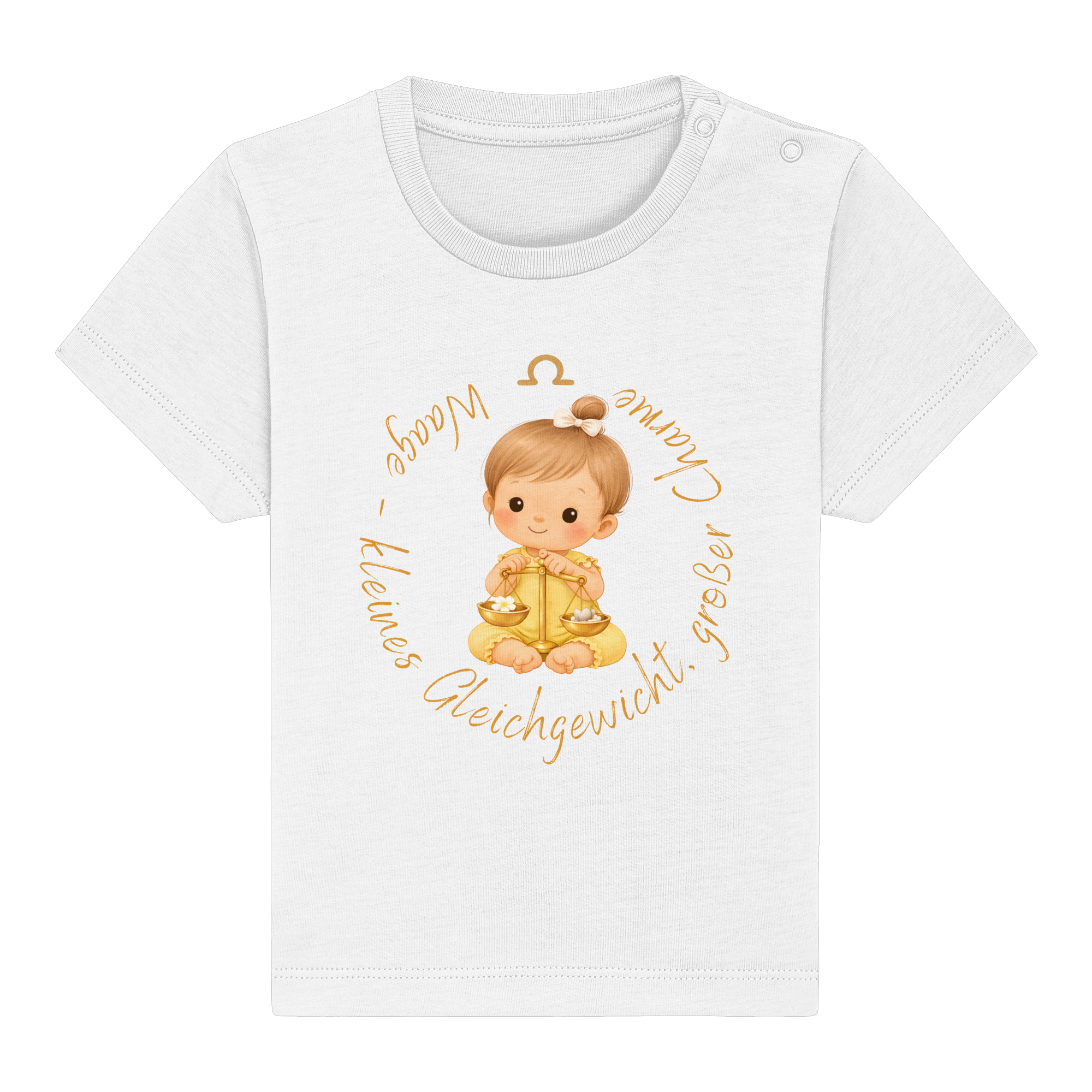 Waage - Baby Girl - Baby Organic Shirt