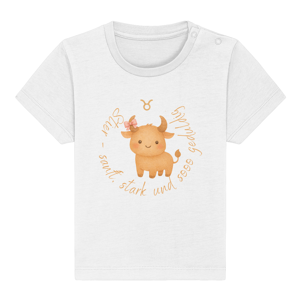 Stier - Baby Girl - Baby Organic Shirt