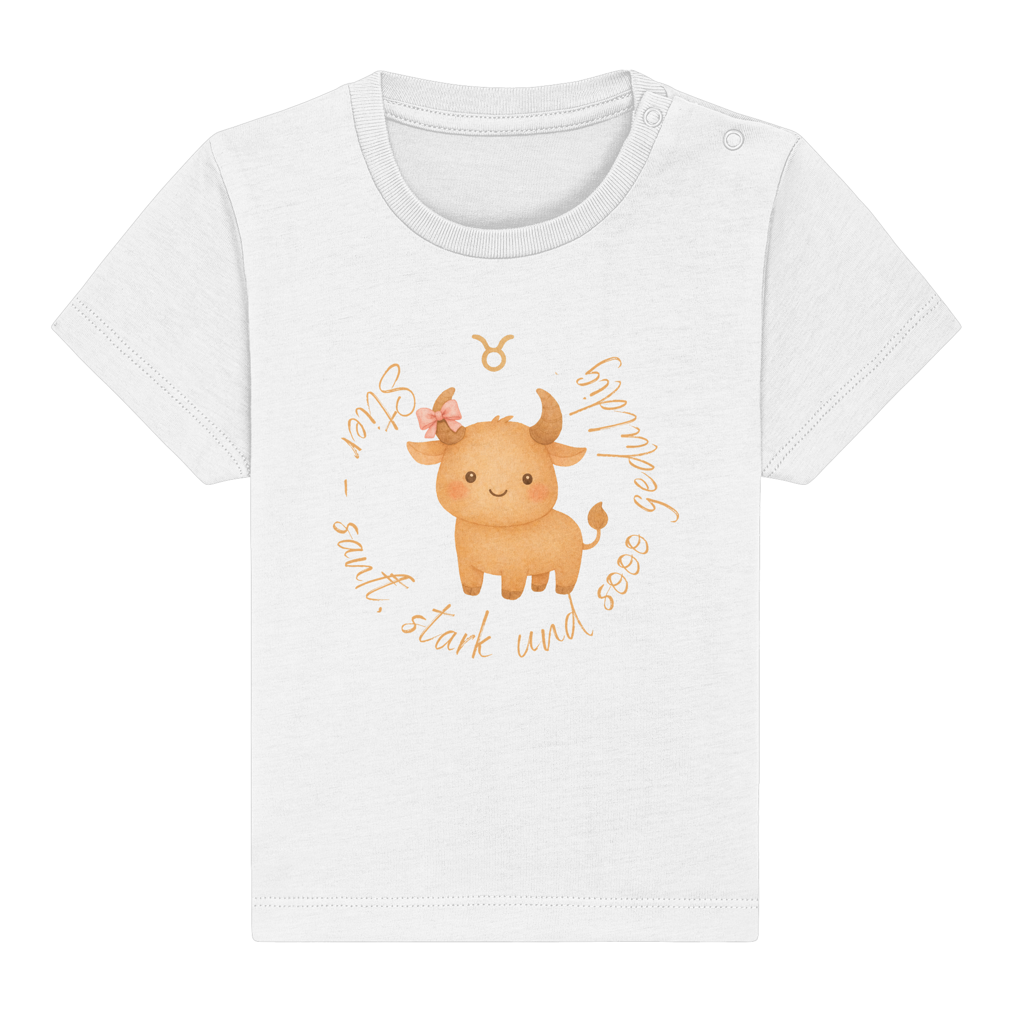 Stier - Baby Girl - Baby Organic Shirt