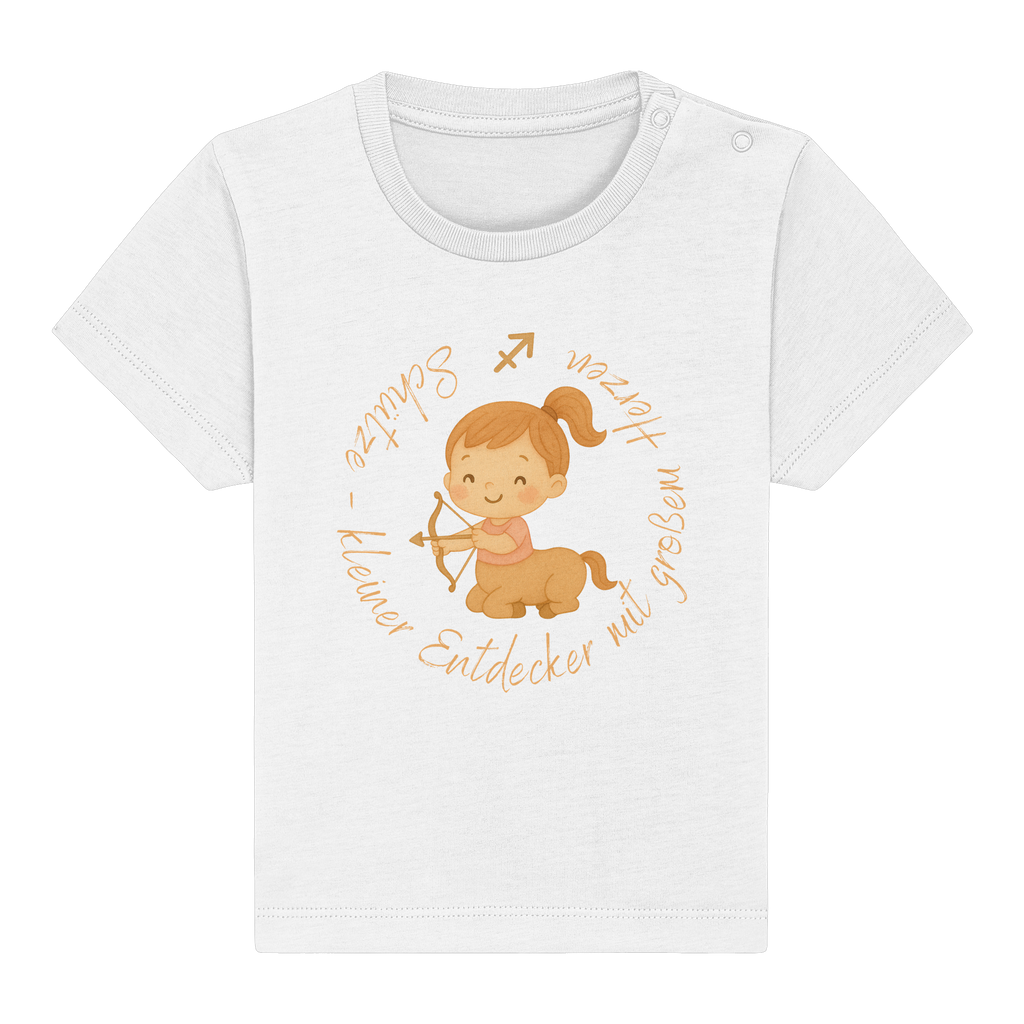 Schütze - Mädchen - Baby Organic Shirt
