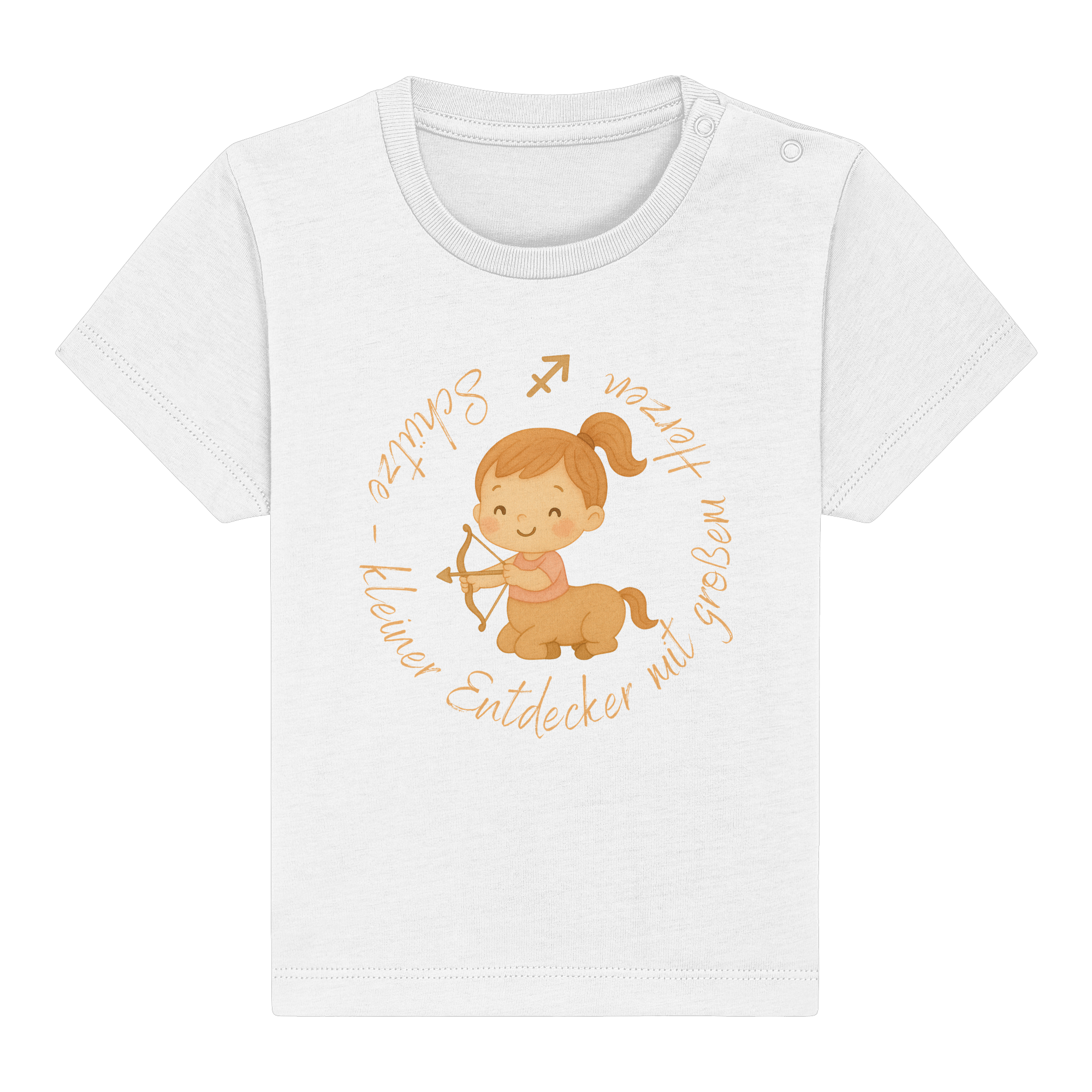 Schütze - Mädchen - Baby Organic Shirt