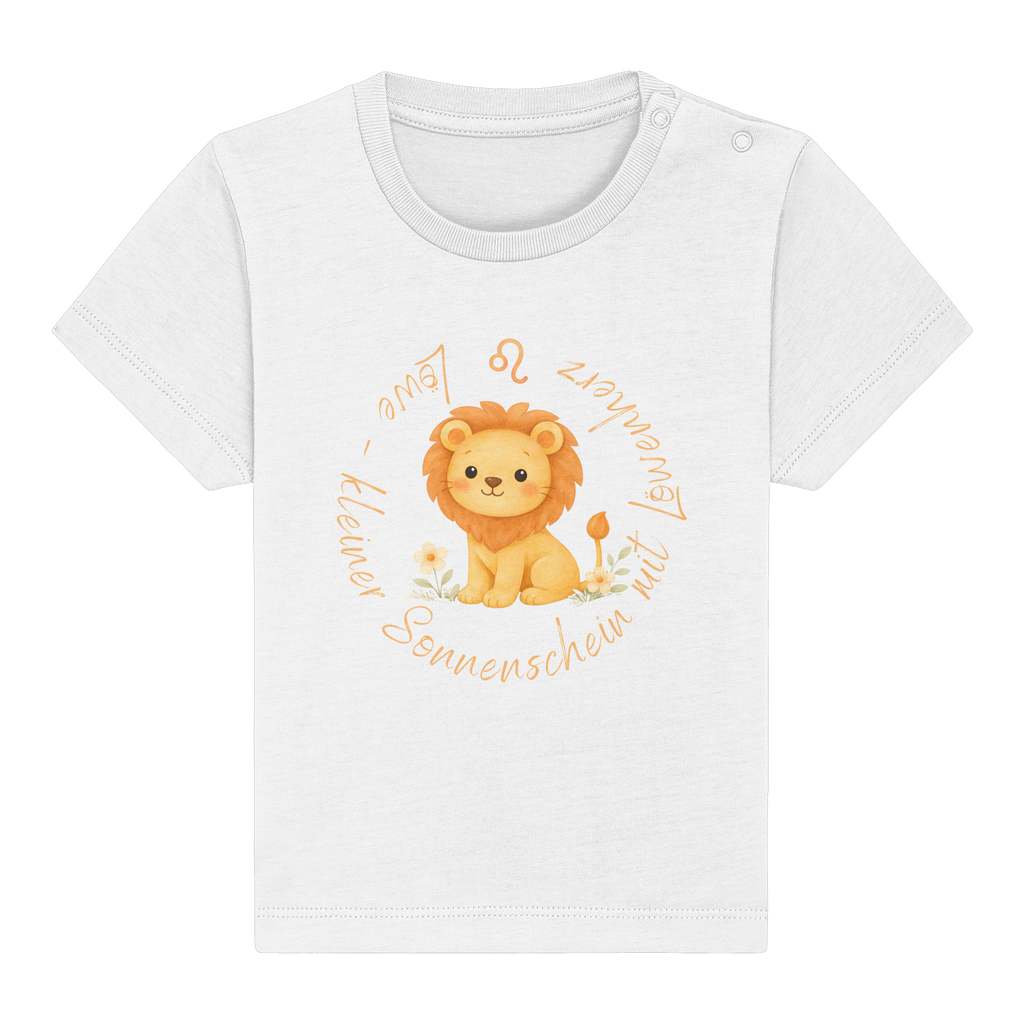 Löwe - Baby Girl - Baby Organic Shirt