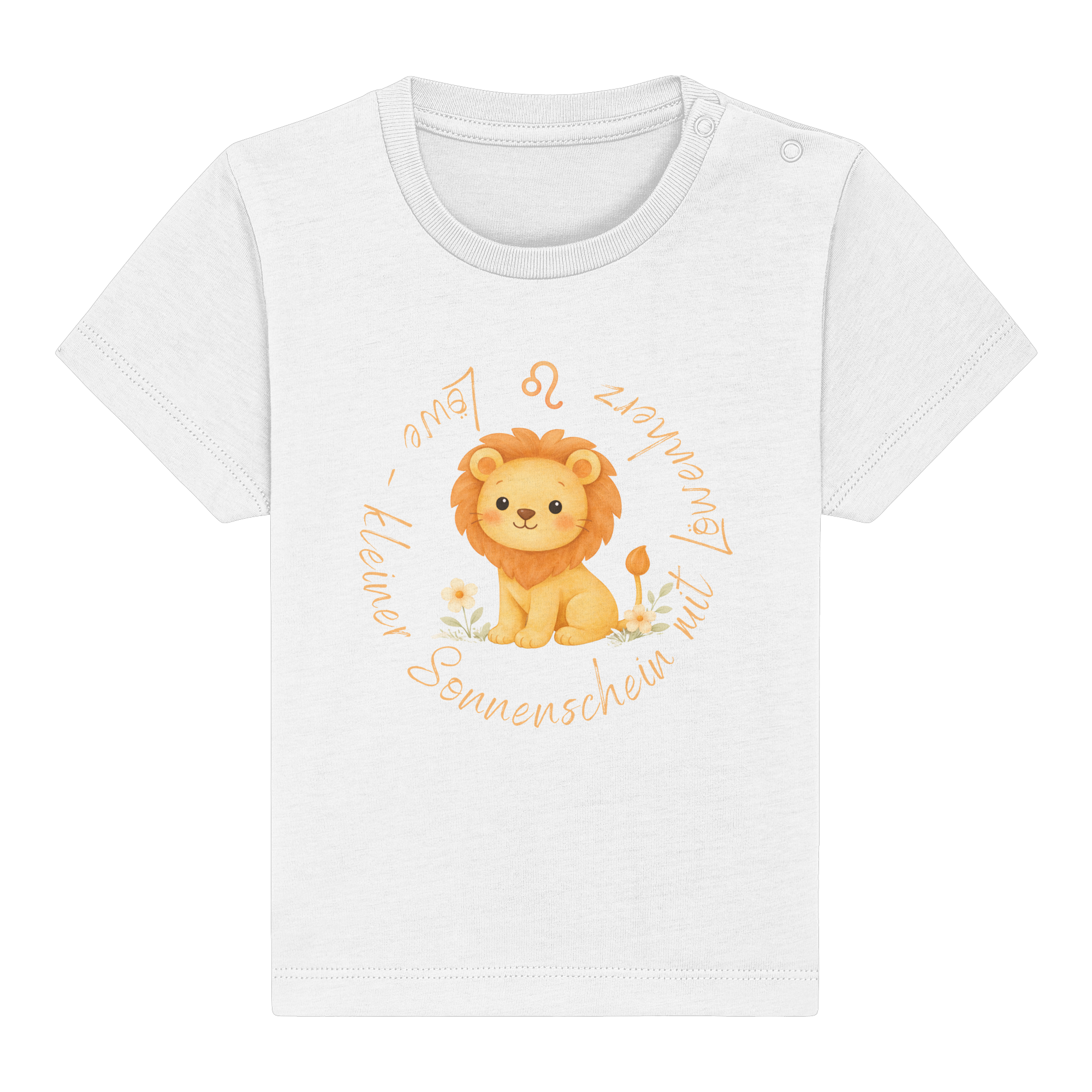 Löwe - Baby Girl - Baby Organic Shirt