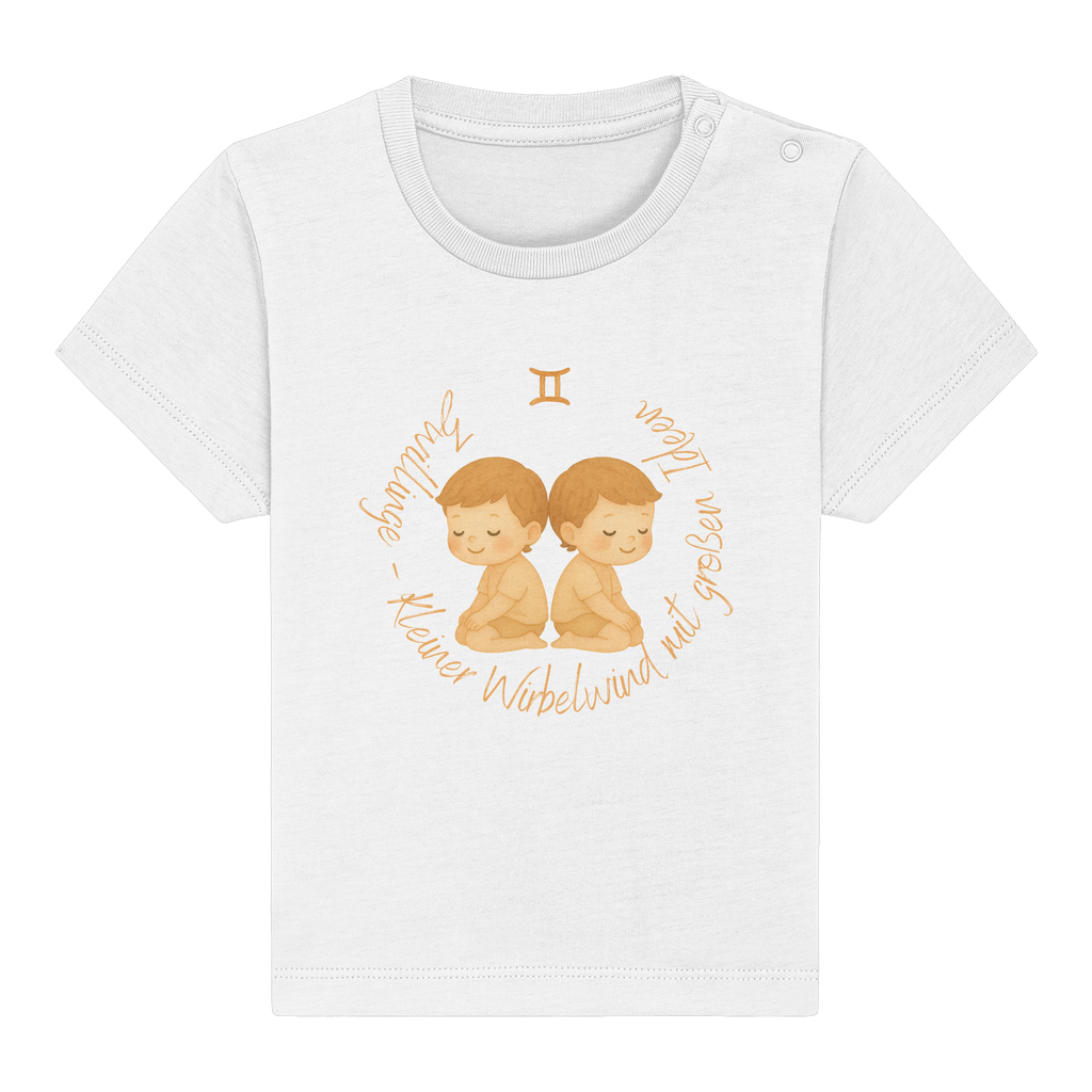 Zwillinge - Baby Boy - Baby Organic Shirt