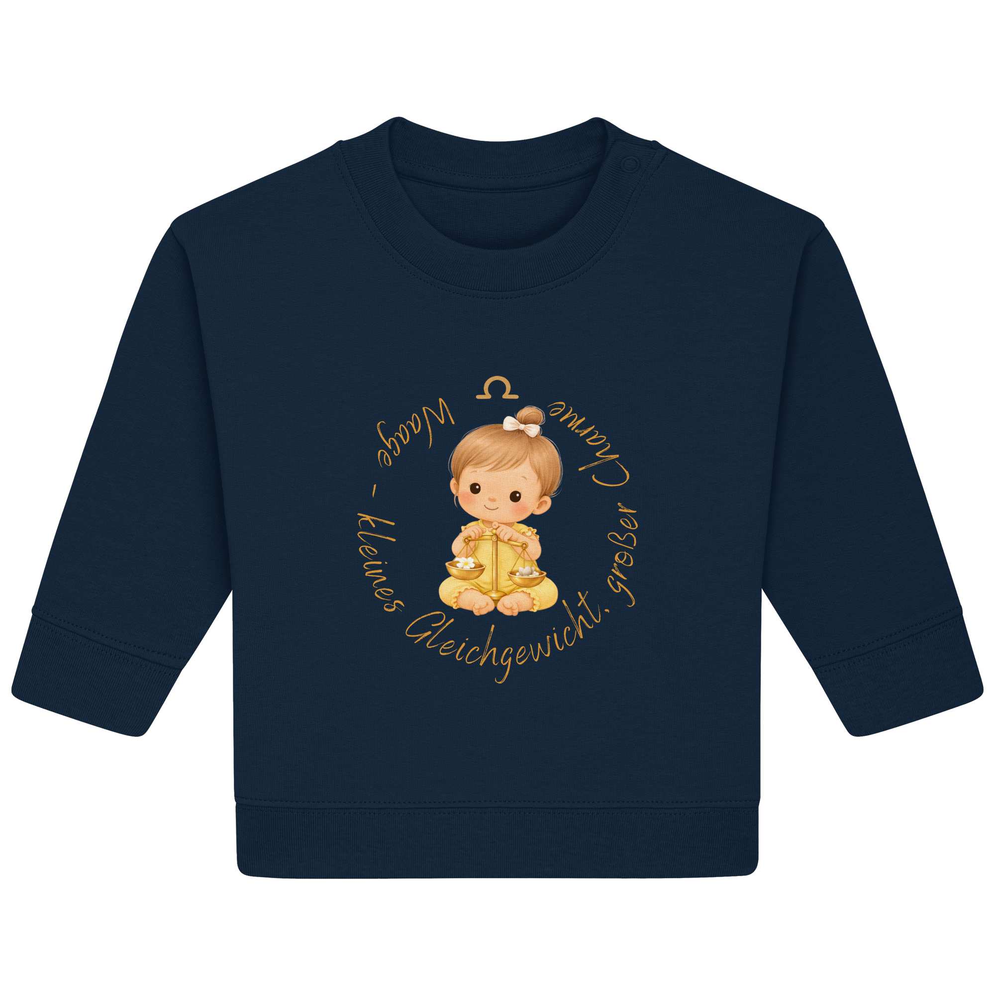 Waage - Baby Girl - Baby Organic Sweatshirt