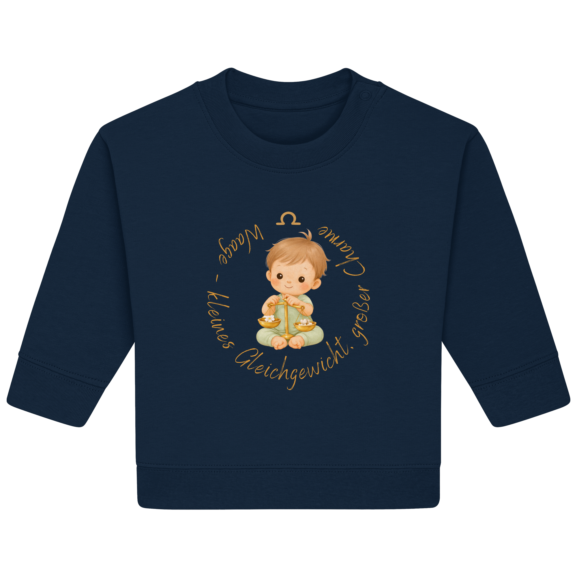 Waage - Baby Boy - Baby Organic Sweatshirt
