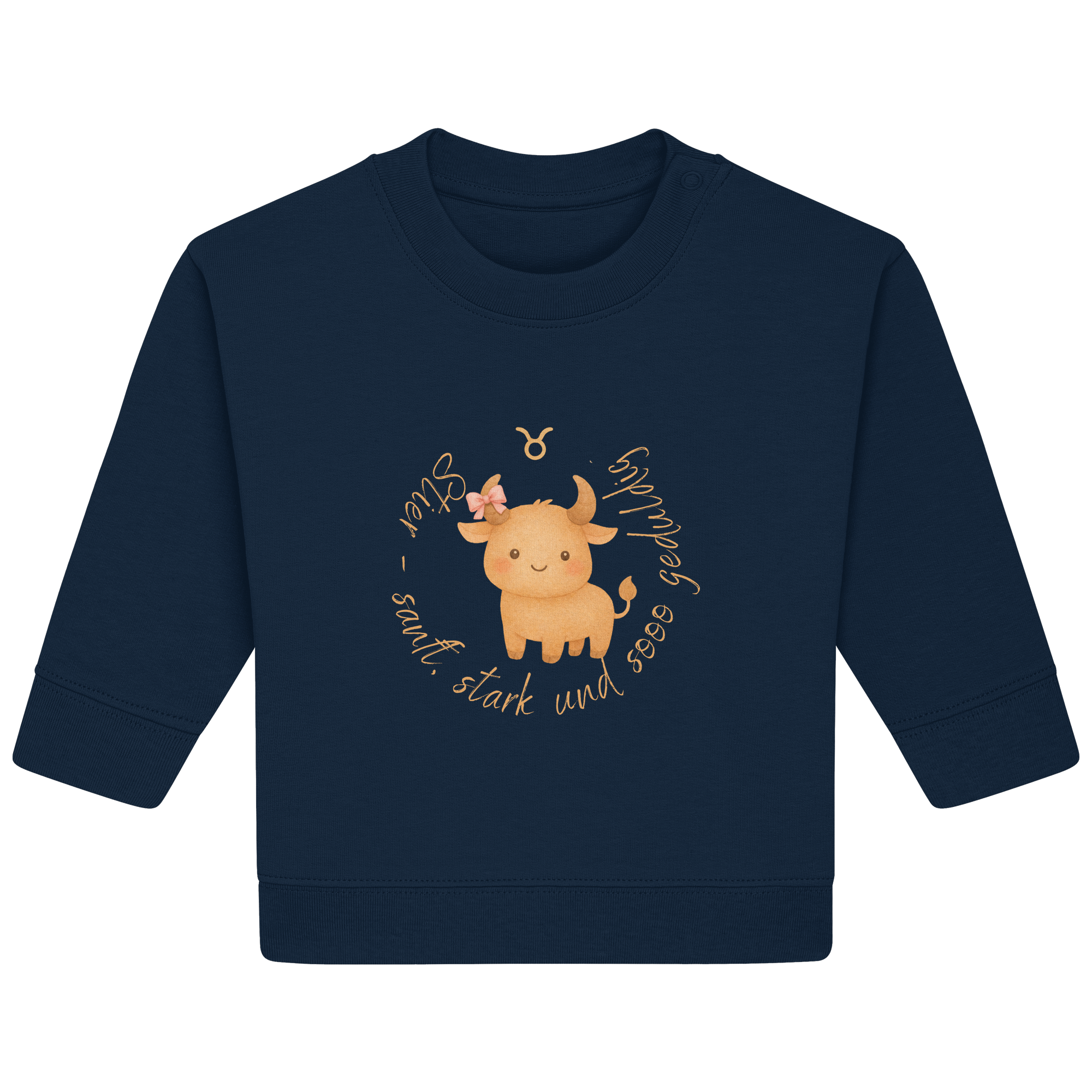 Stier - Baby Girl - Baby Organic Sweatshirt