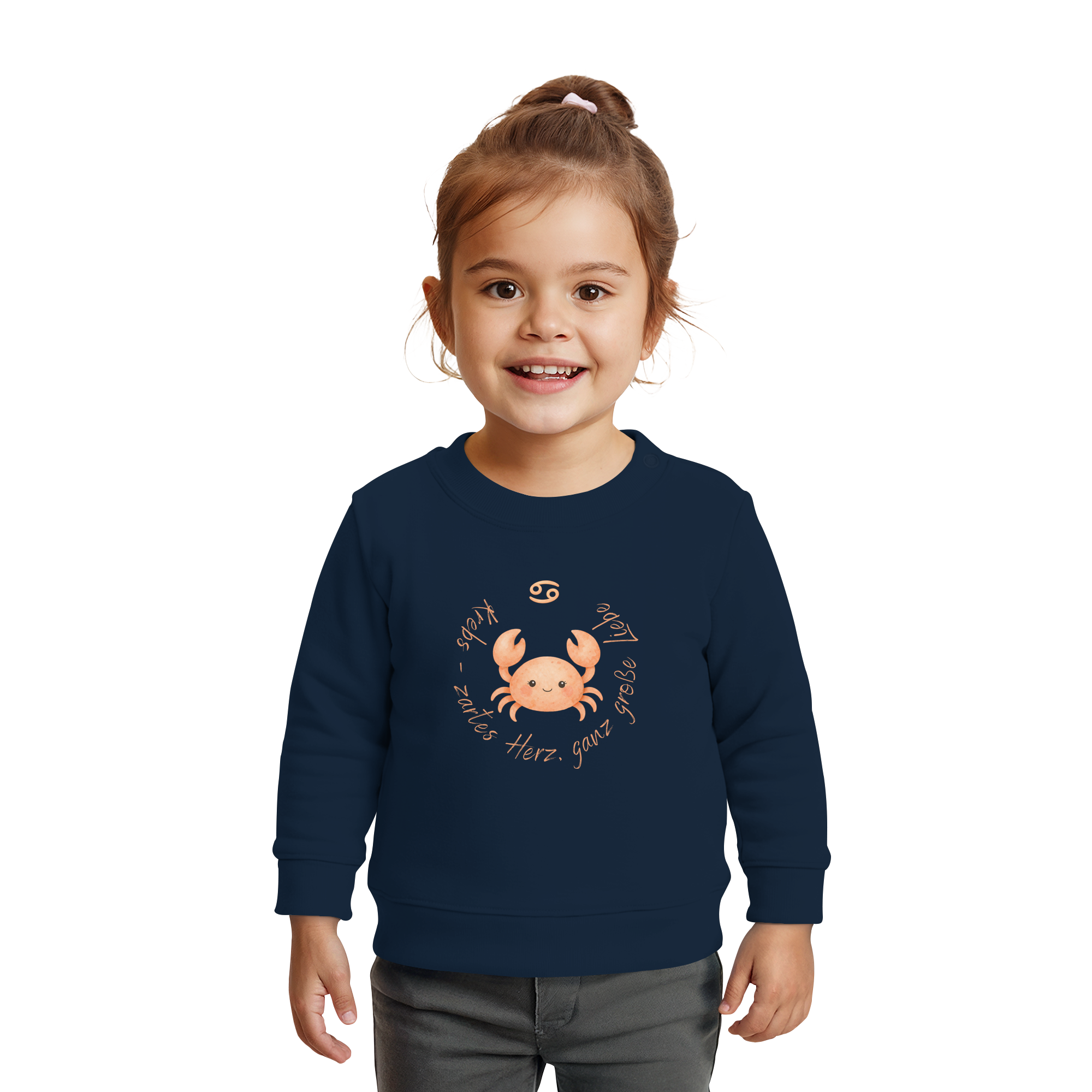 Krebs - Baby Girl - Baby Organic Sweatshirt