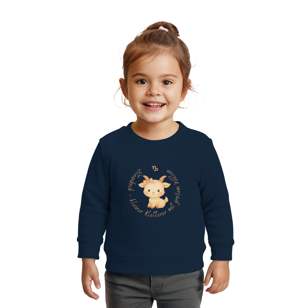 Steinbock - Baby Girl - Baby Organic Sweatshirt