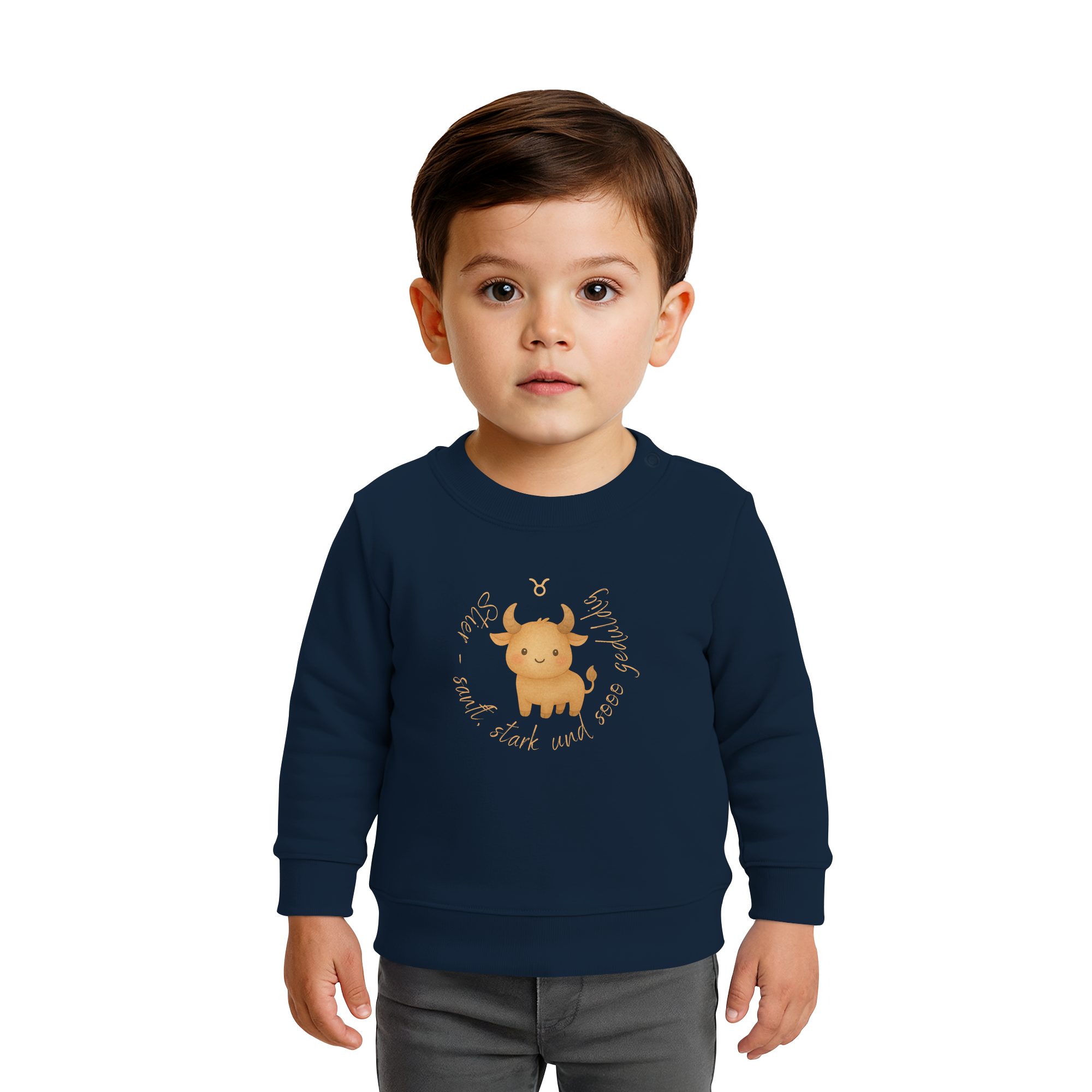 Stier - Baby Boy - Baby Organic Sweatshirt