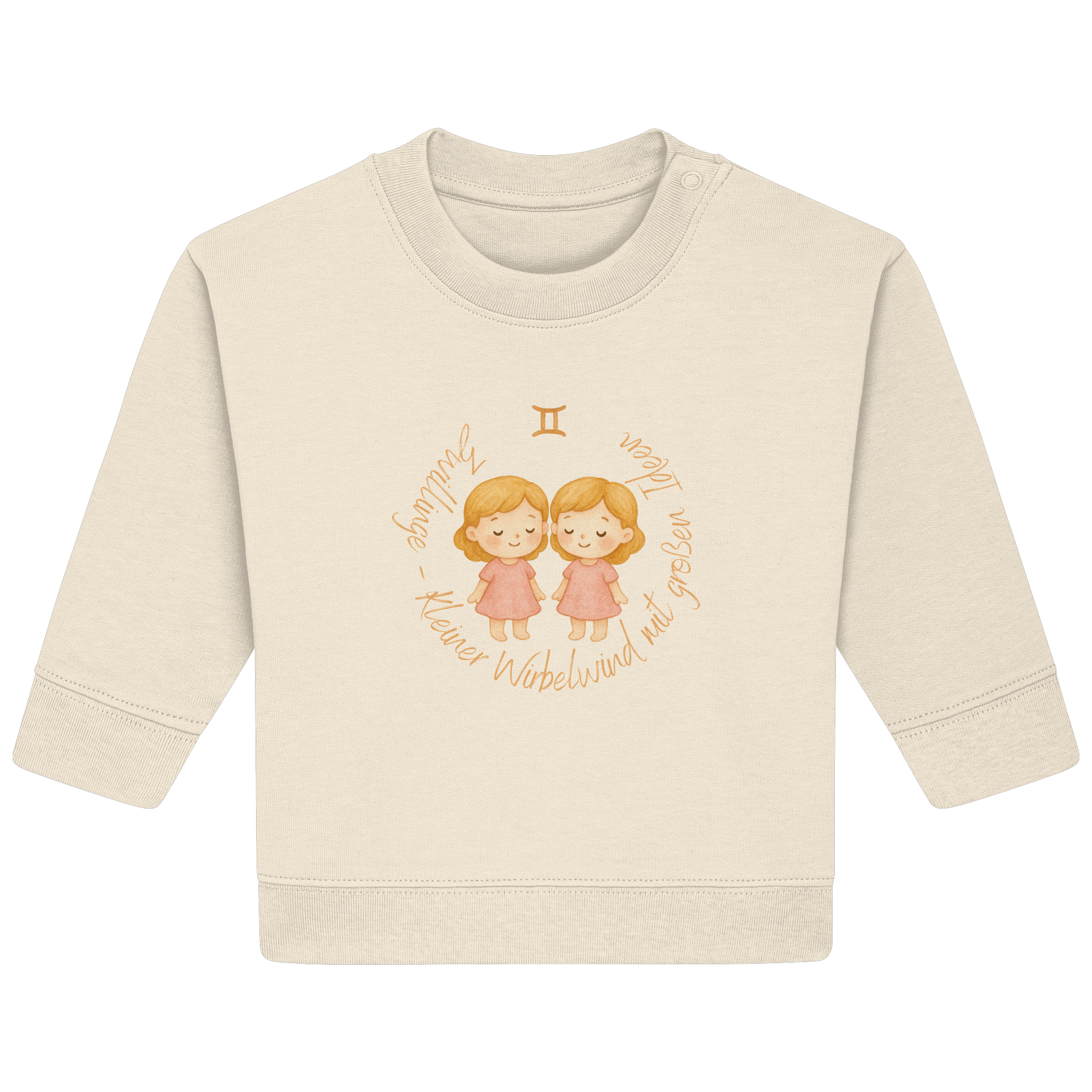 Zwillinge - Baby Girl - Baby Organic Sweatshirt