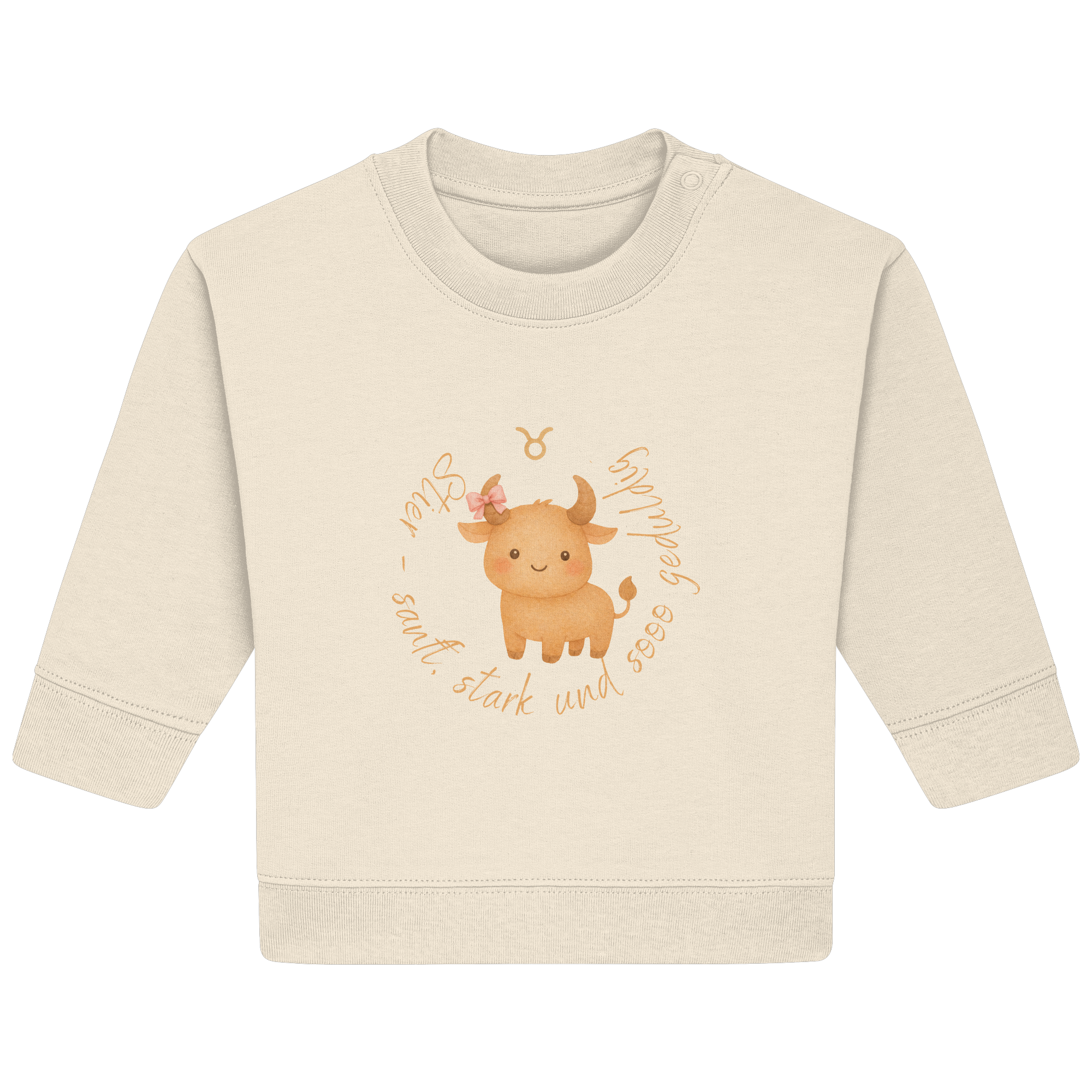Stier - Baby Girl - Baby Organic Sweatshirt
