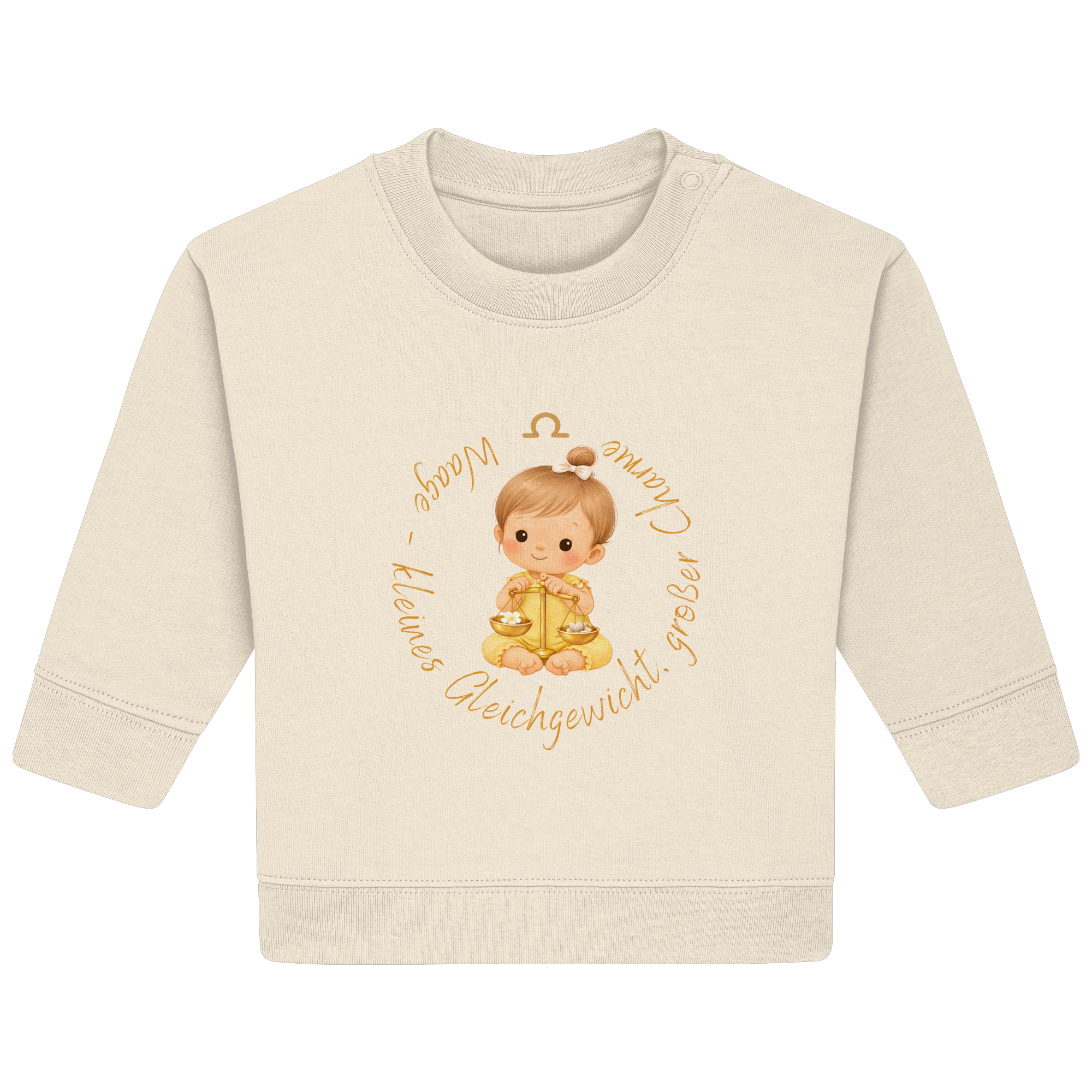 Waage - Baby Girl - Baby Organic Sweatshirt