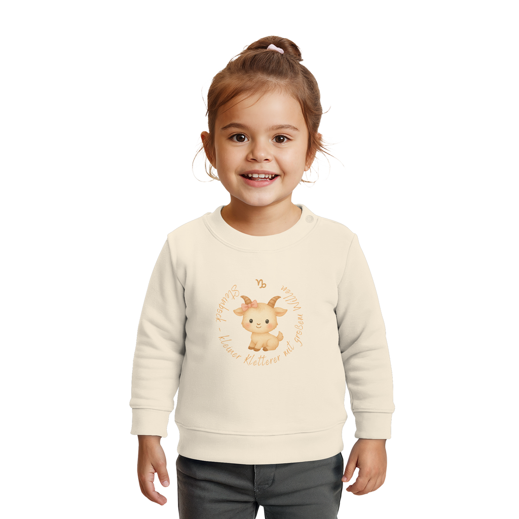 Steinbock - Baby Girl - Baby Organic Sweatshirt