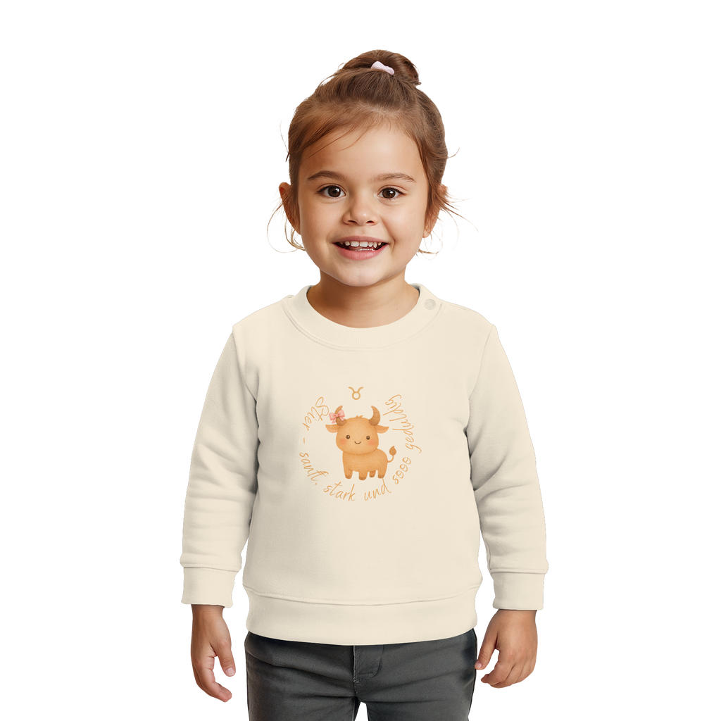Stier - Baby Girl - Baby Organic Sweatshirt