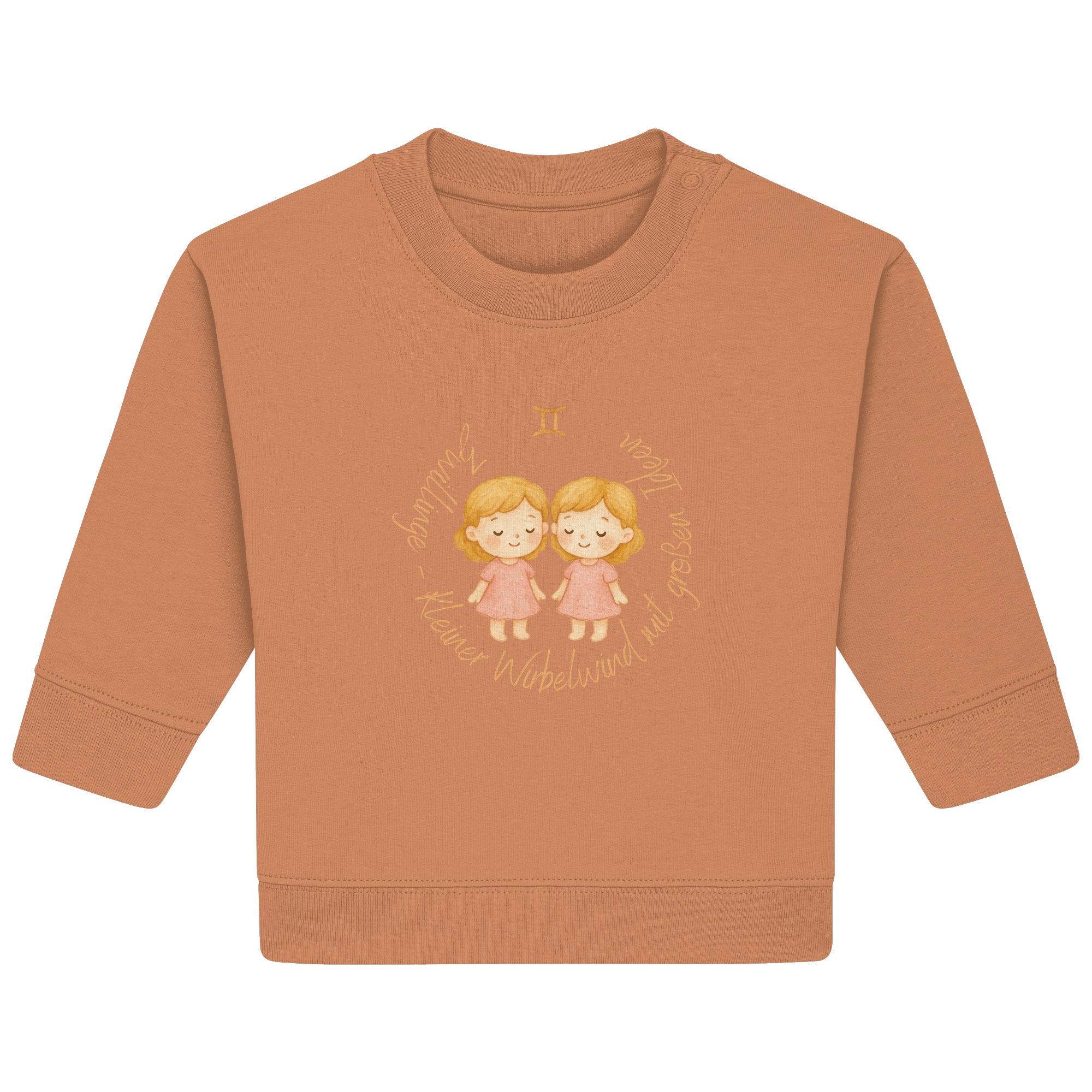 Zwillinge - Baby Girl - Baby Organic Sweatshirt