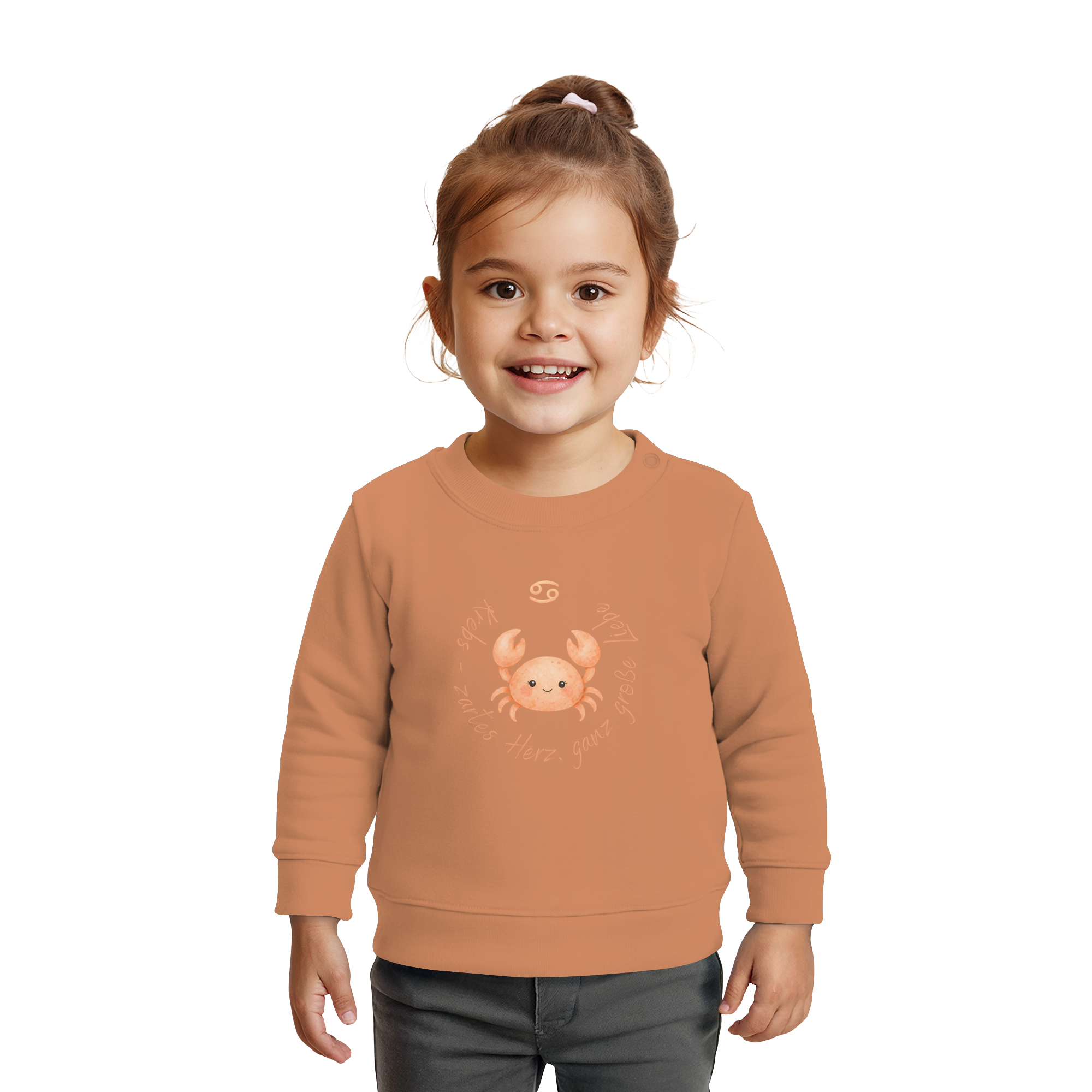 Krebs - Baby Girl - Baby Organic Sweatshirt