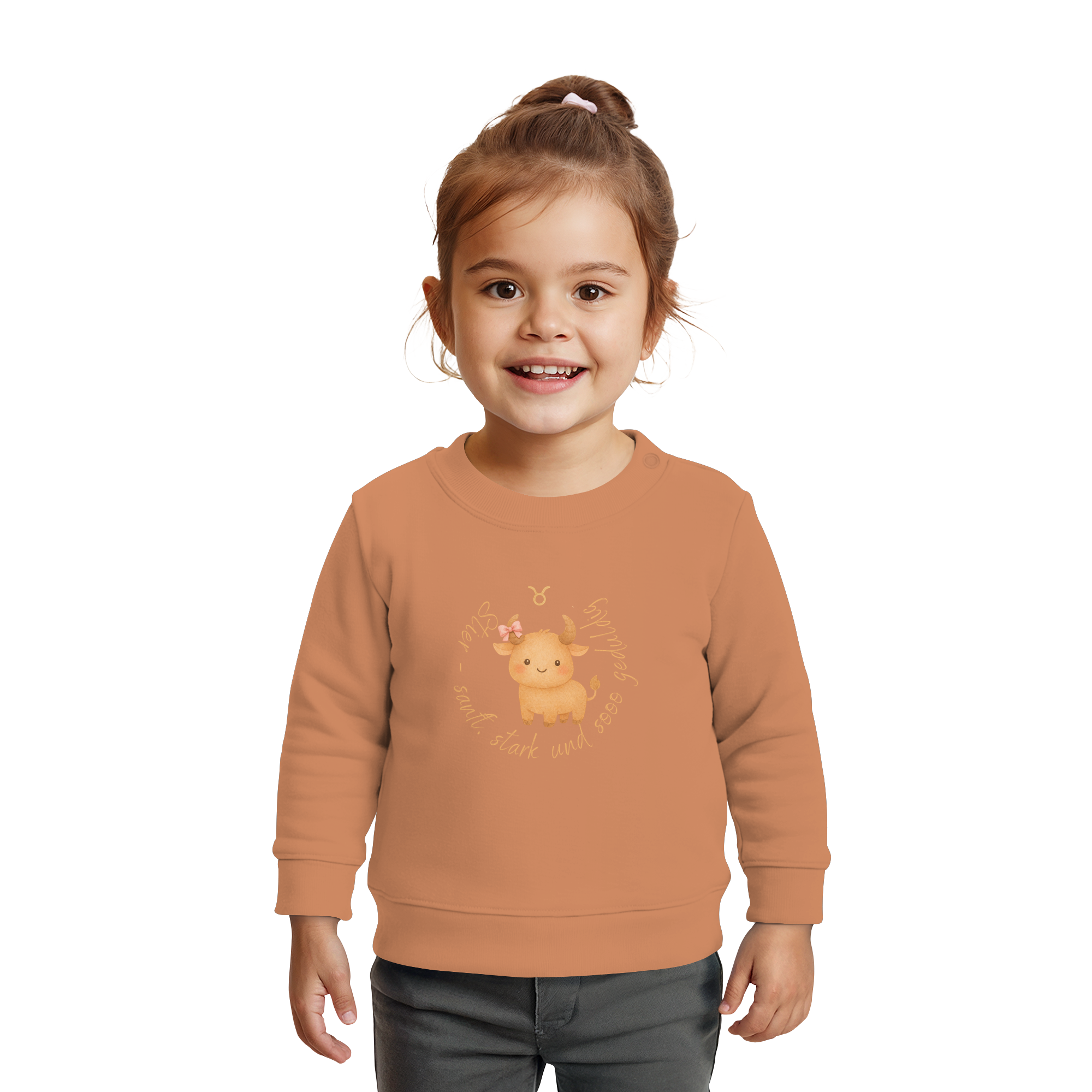 Stier - Baby Girl - Baby Organic Sweatshirt