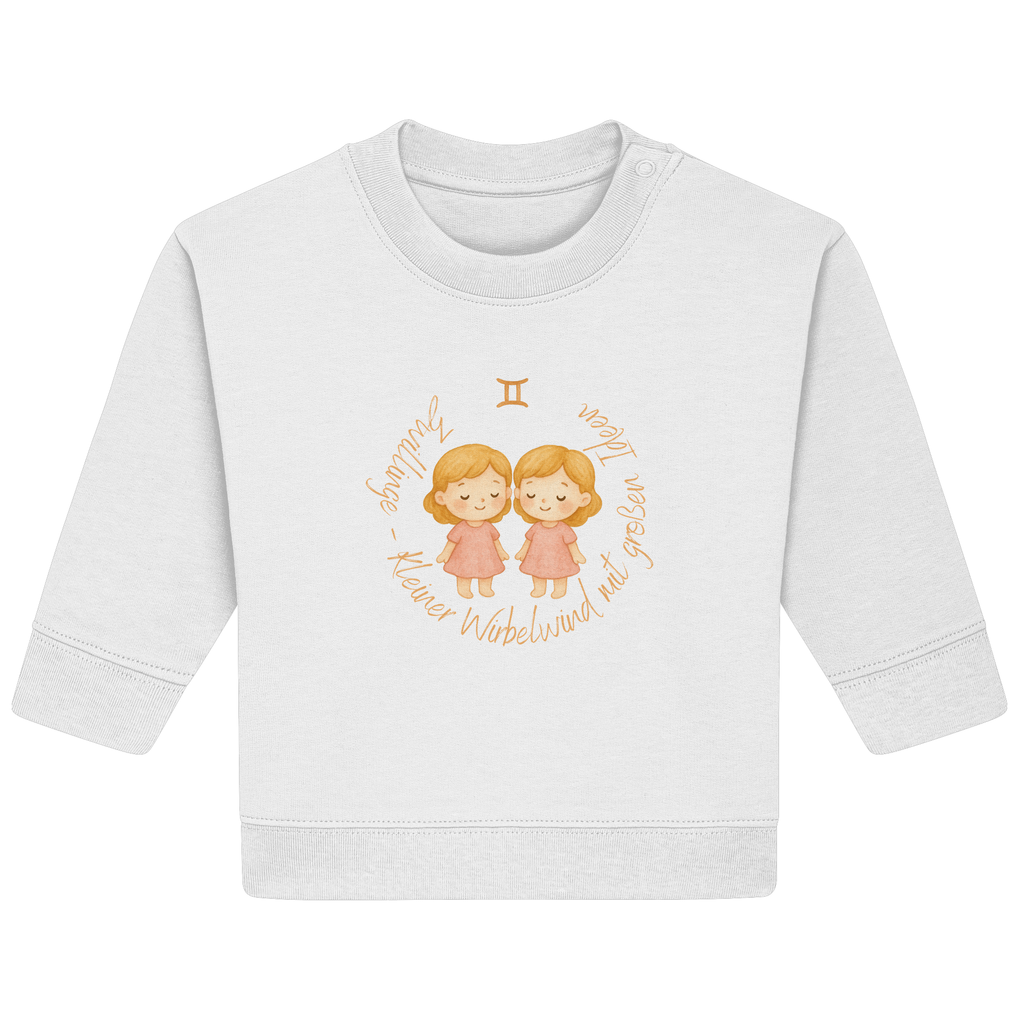 Zwillinge - Baby Girl - Baby Organic Sweatshirt